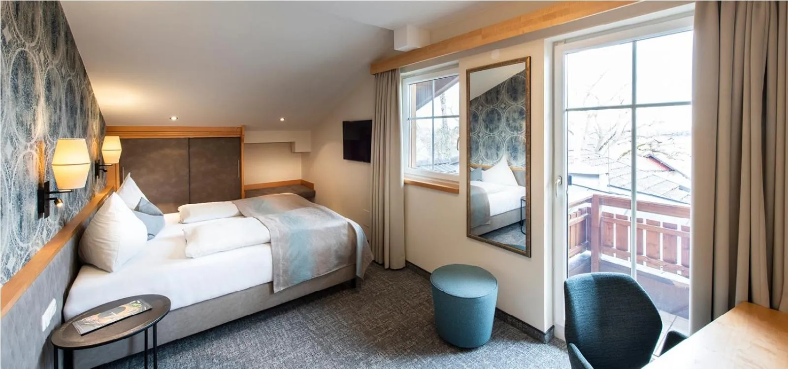 Bed in Hotel Königgut