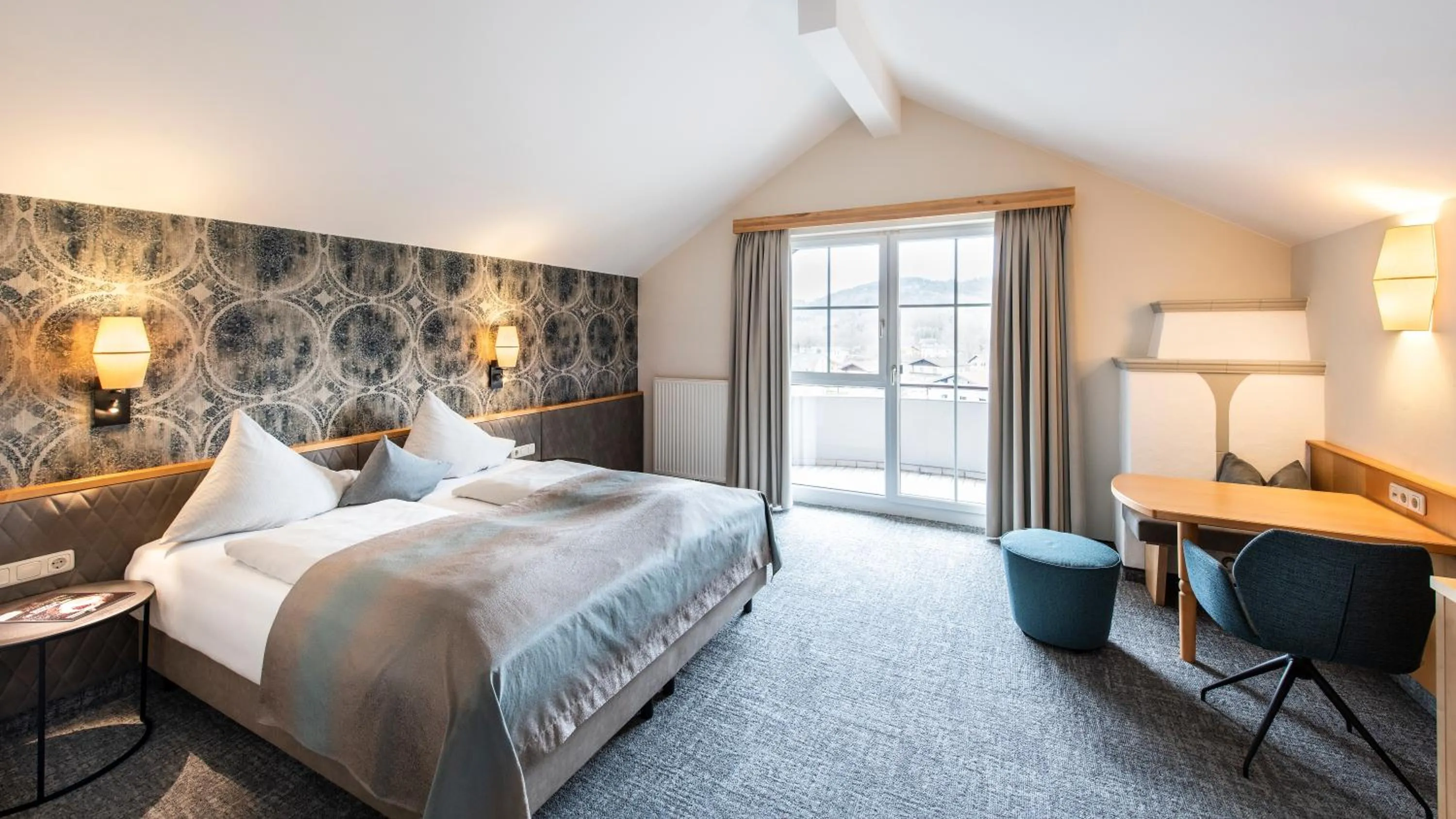 Bed in Hotel Königgut