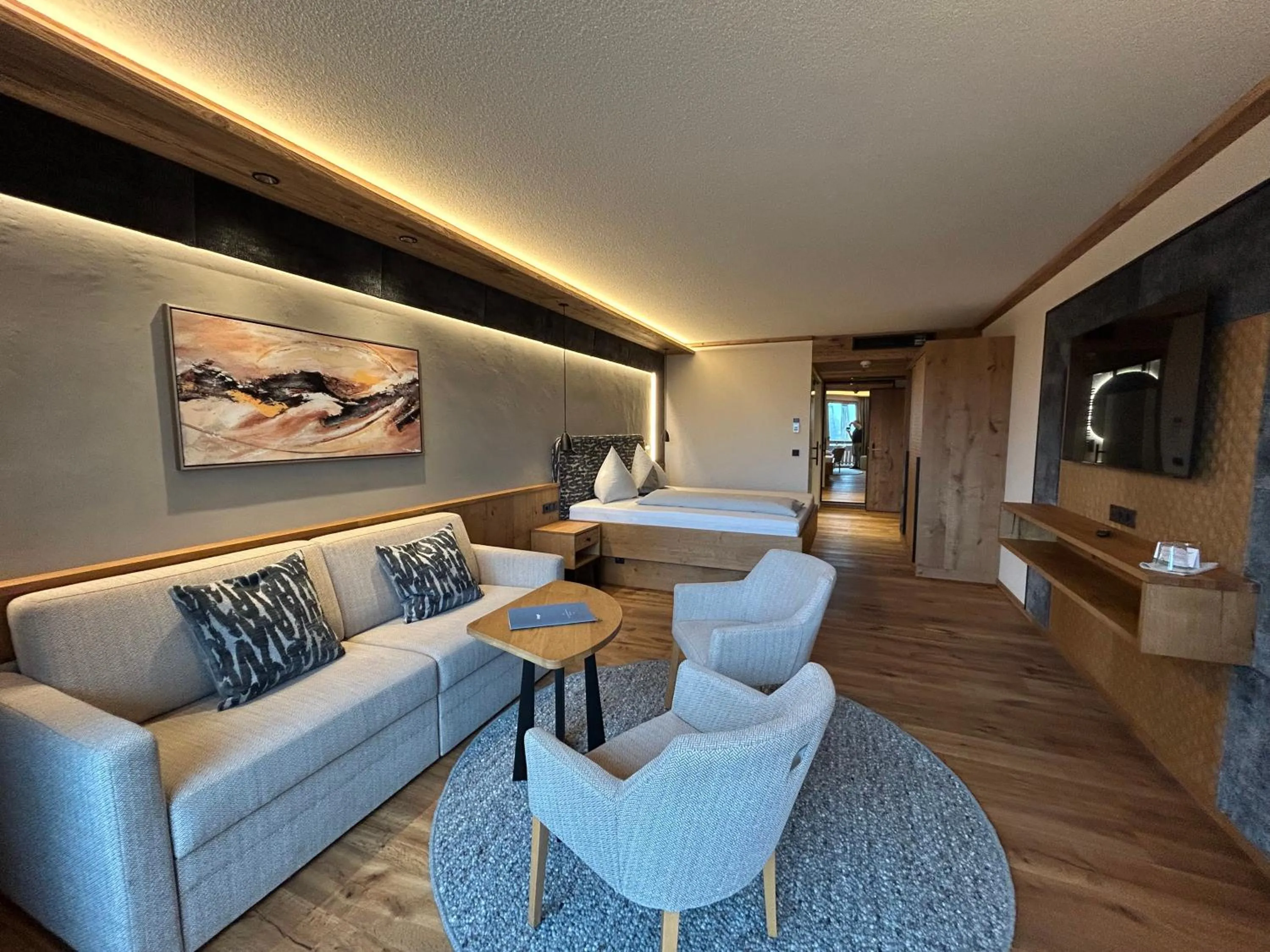 Seating area in Hotel Königgut