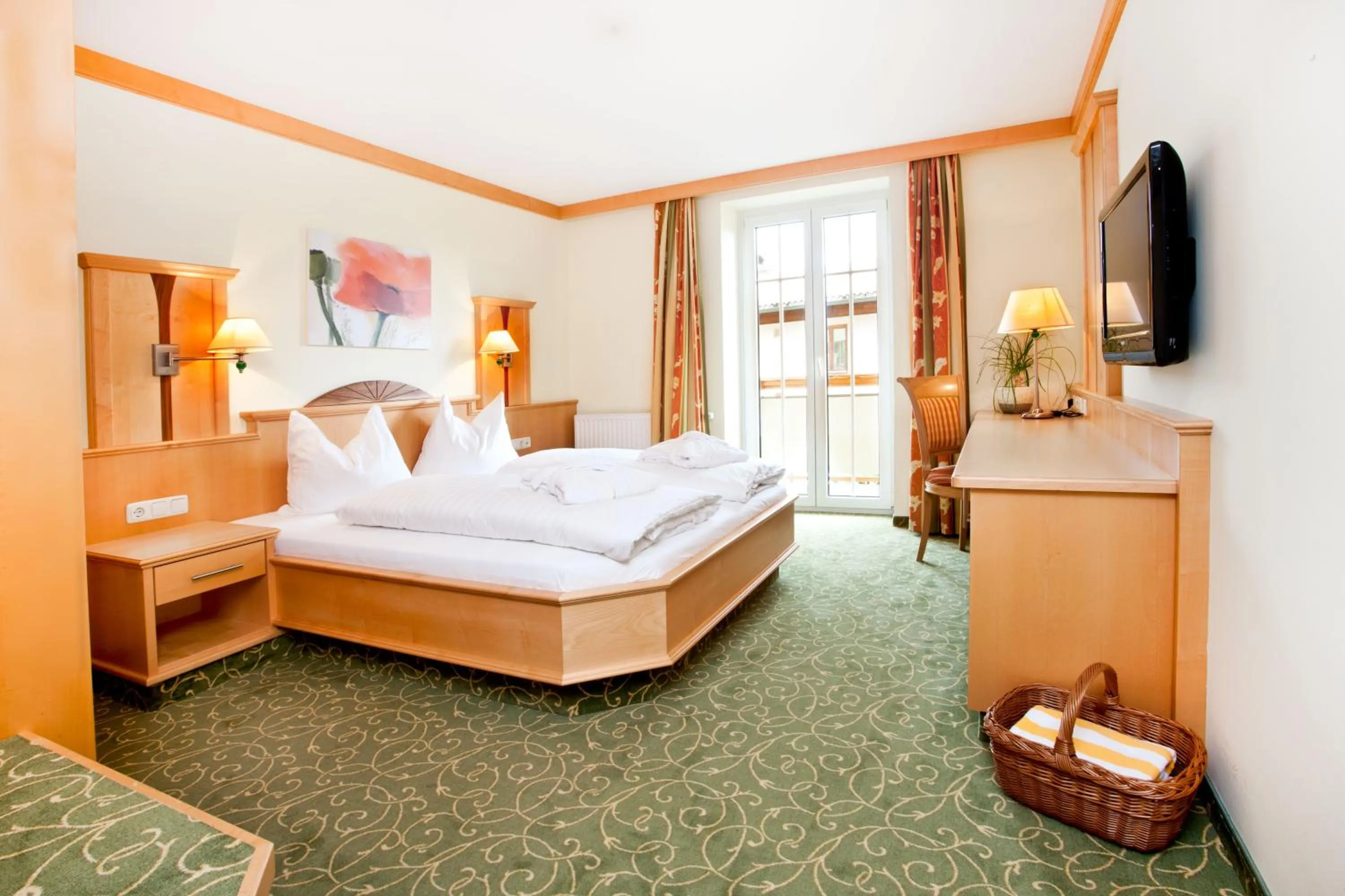 Bed in Hotel Königgut