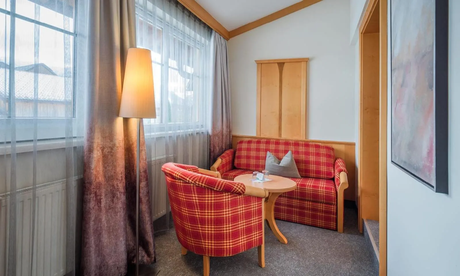 Seating area in Hotel Königgut