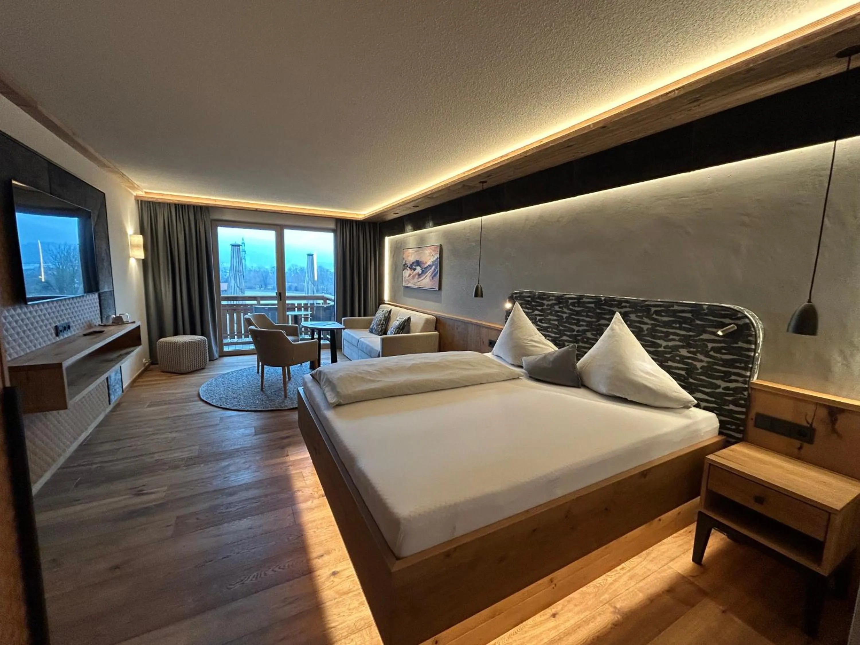 Bed in Hotel Königgut