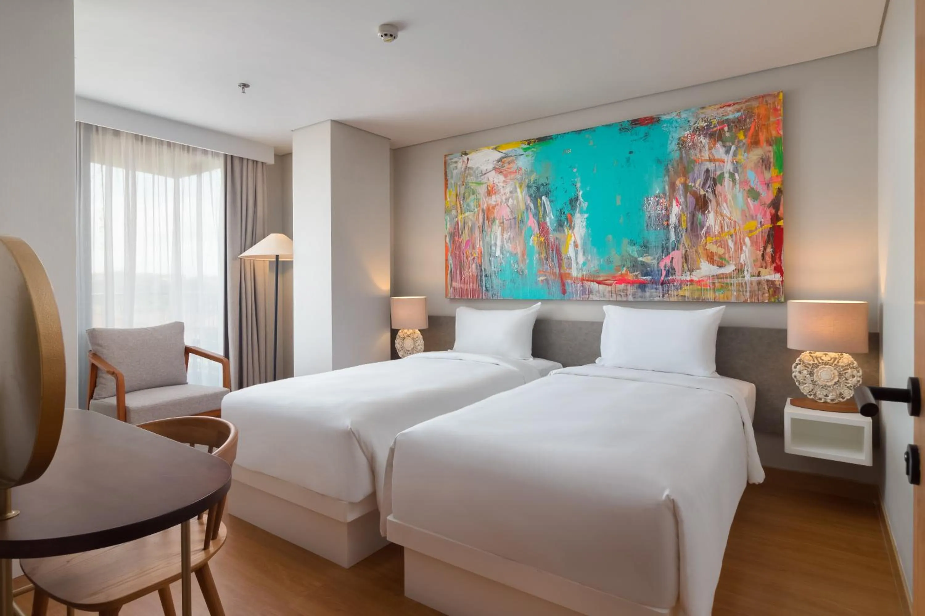 Bedroom, Bed in Beachwalk Residence