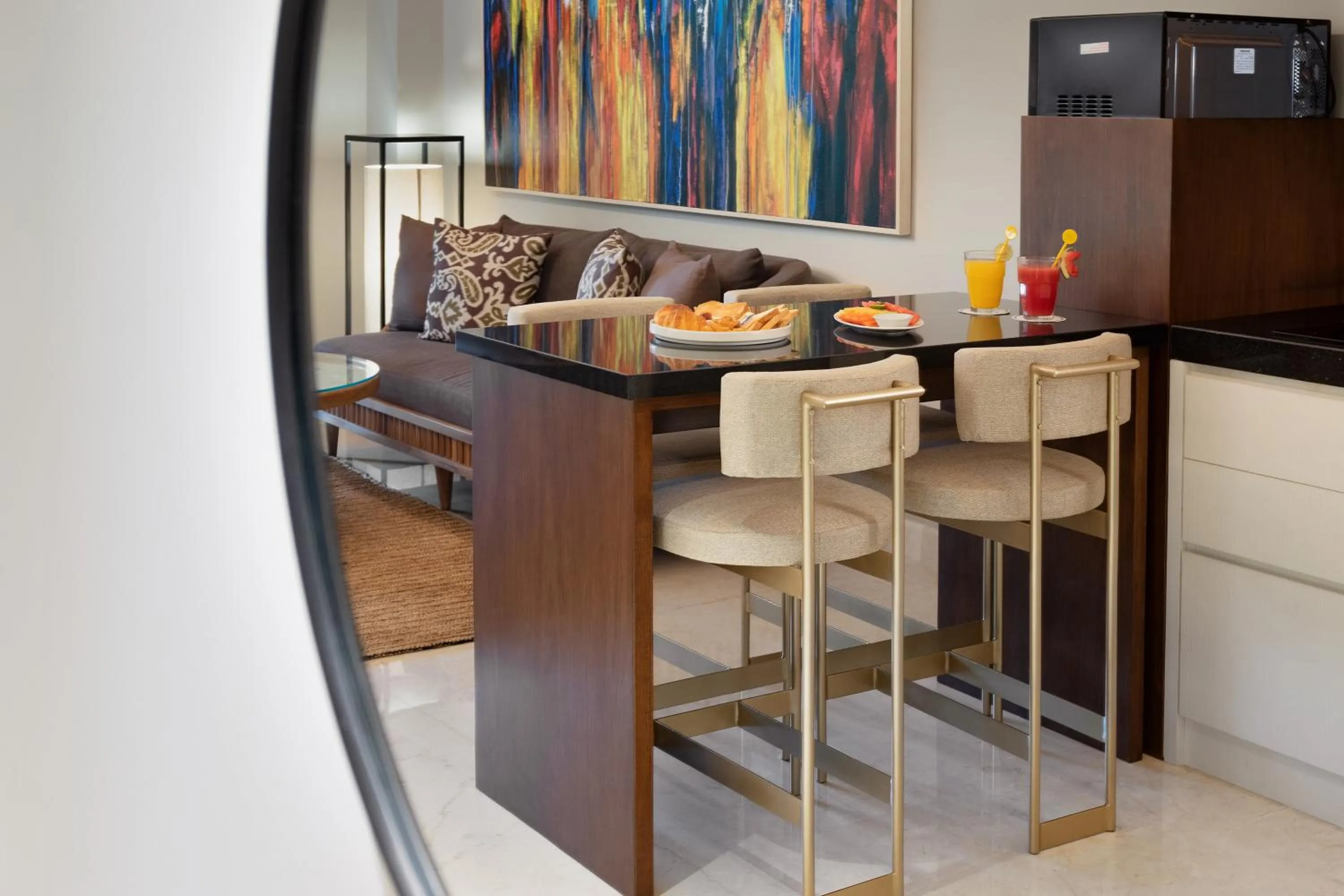 kitchen in Beachwalk Residence