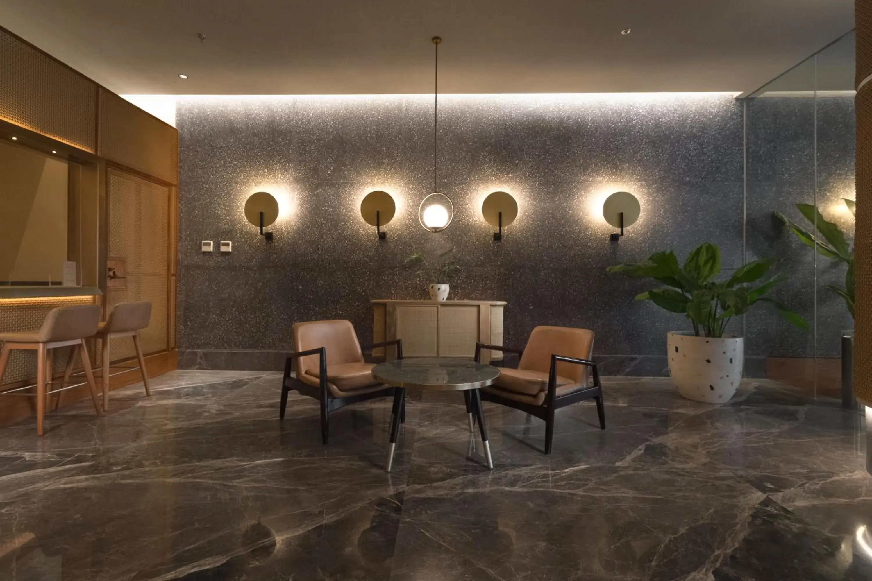 Lobby or reception in Beachwalk Residence Lobby or reception in Beachwalk Residence