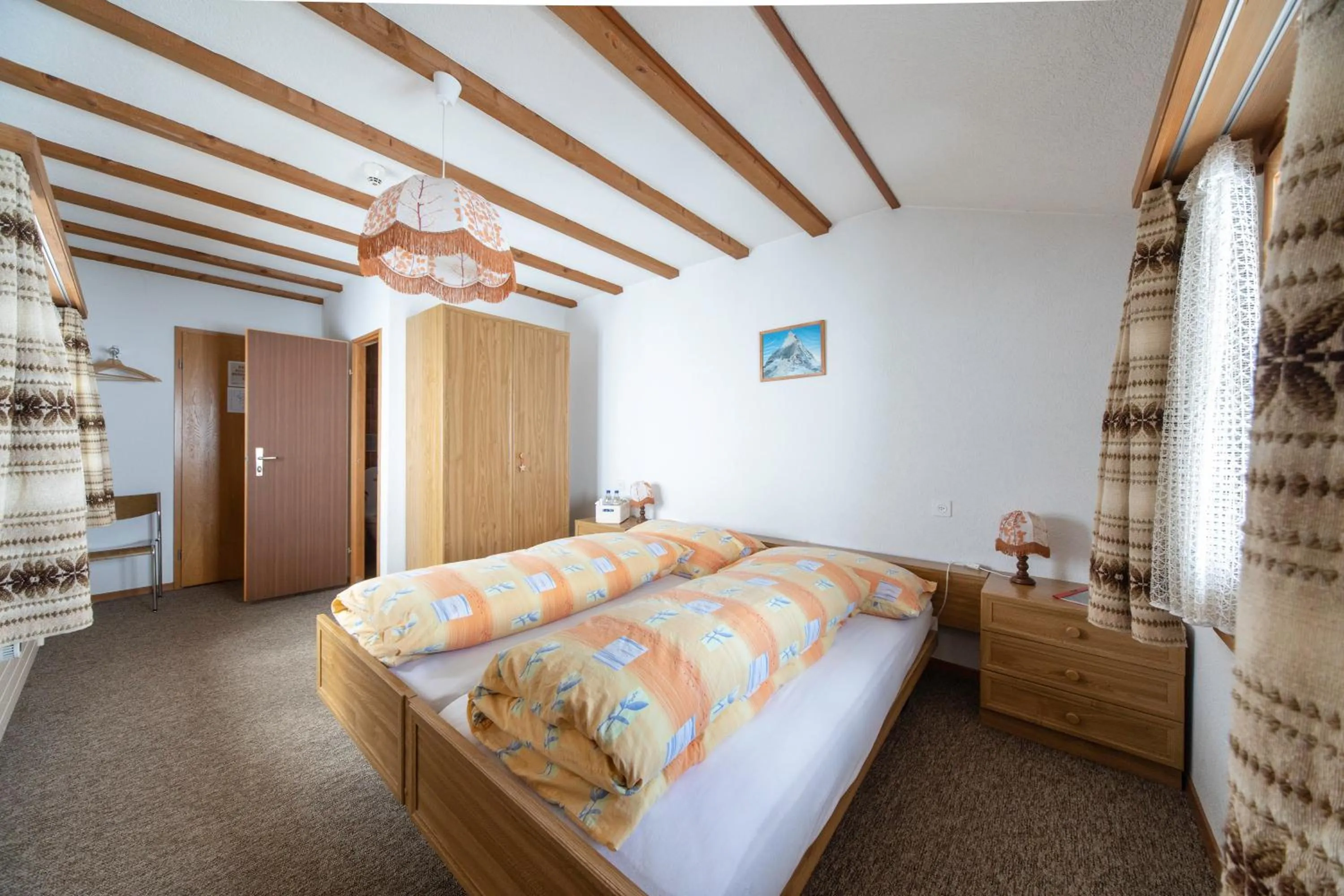 Bed in Berghotel Gaffia