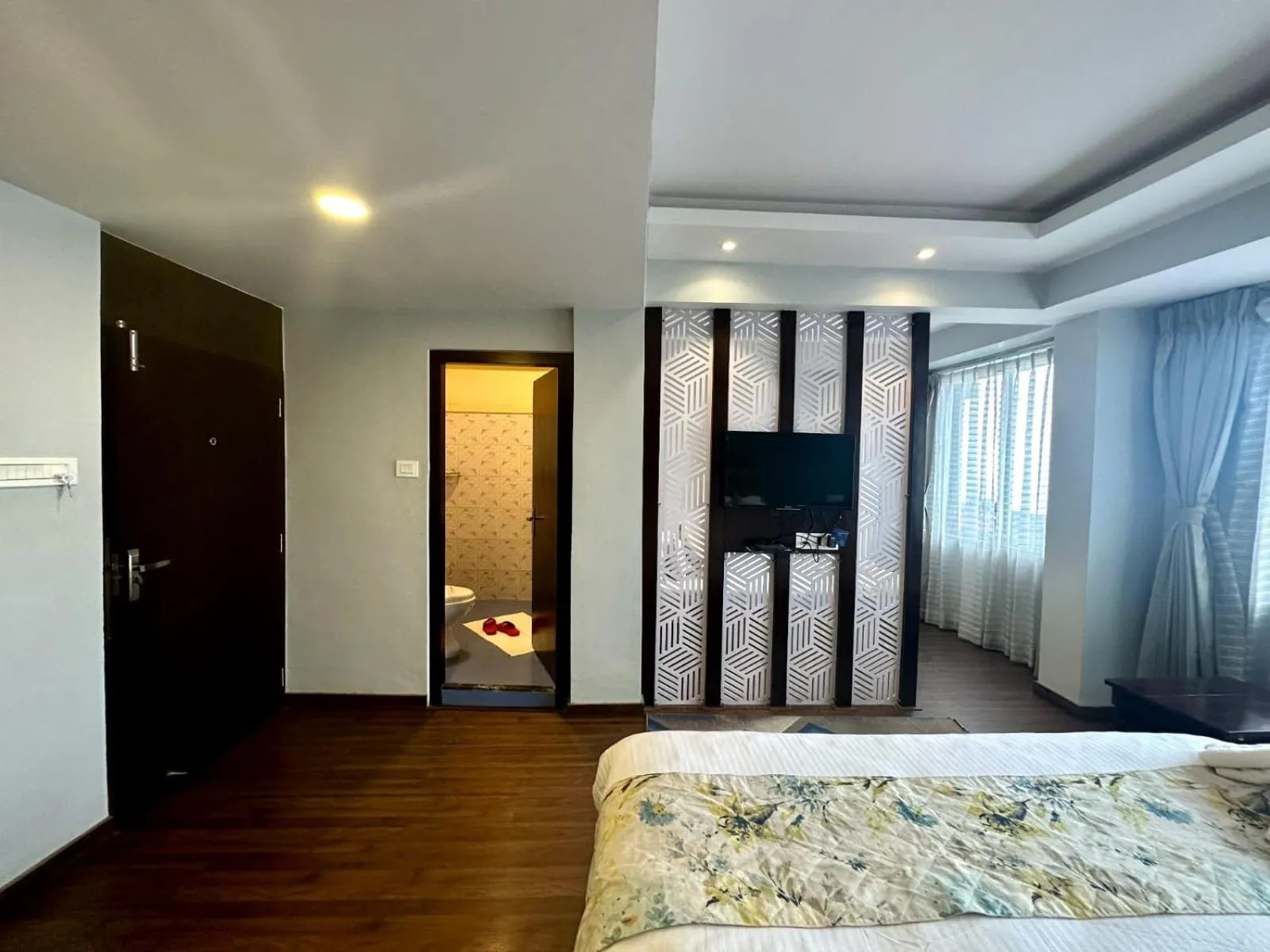 TV and multimedia, Bed in Olive By Tej Hotel And Resorts