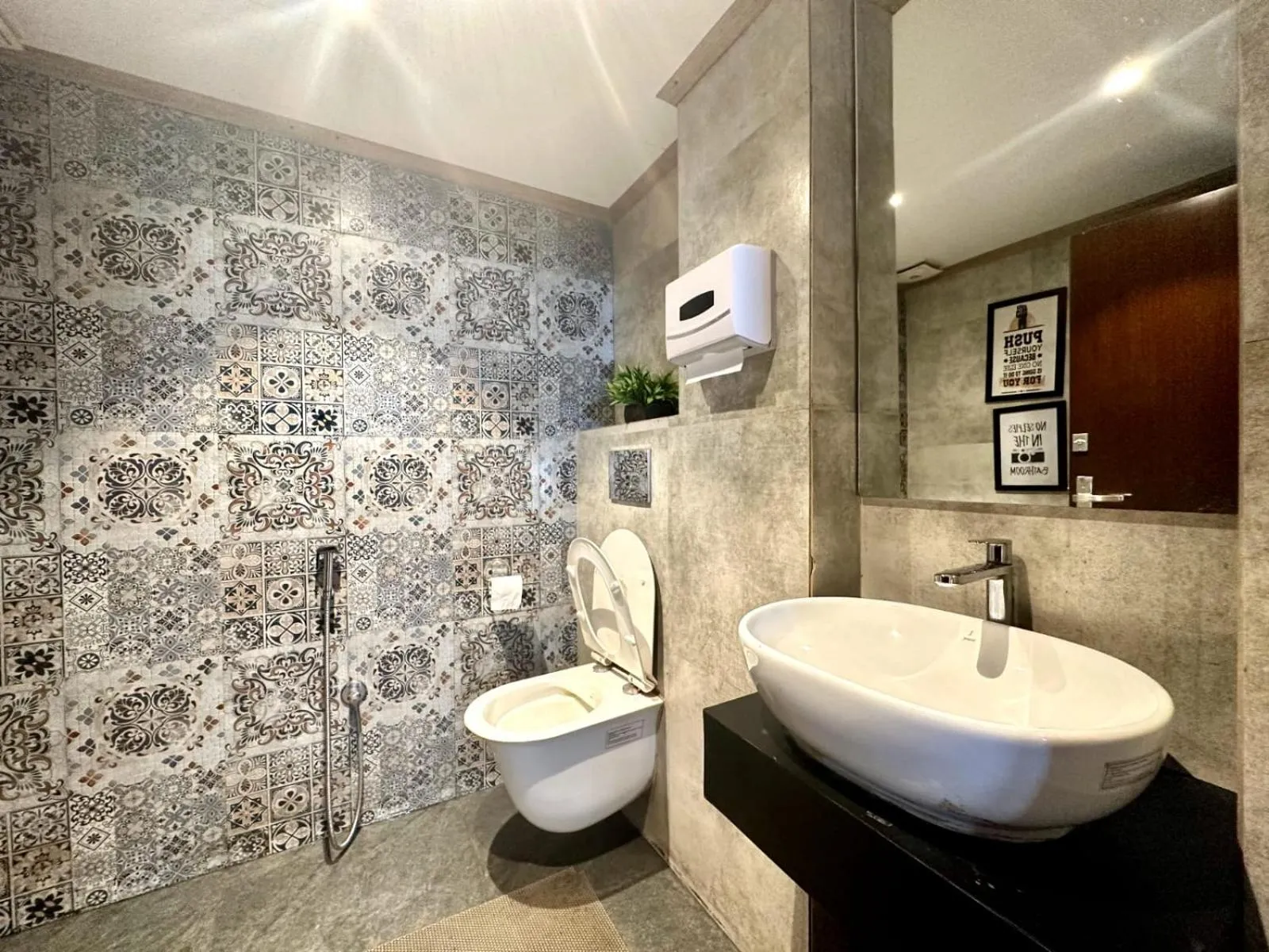 Bathroom in Olive By Tej Hotel And Resorts