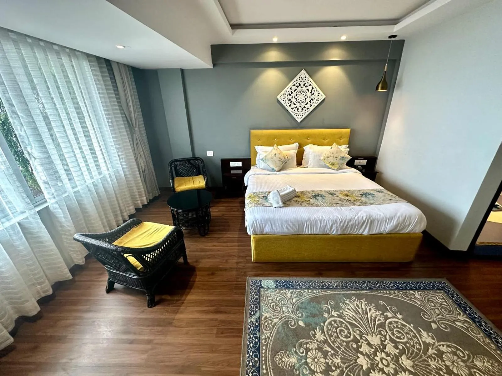Bed in Olive By Tej Hotel And Resorts