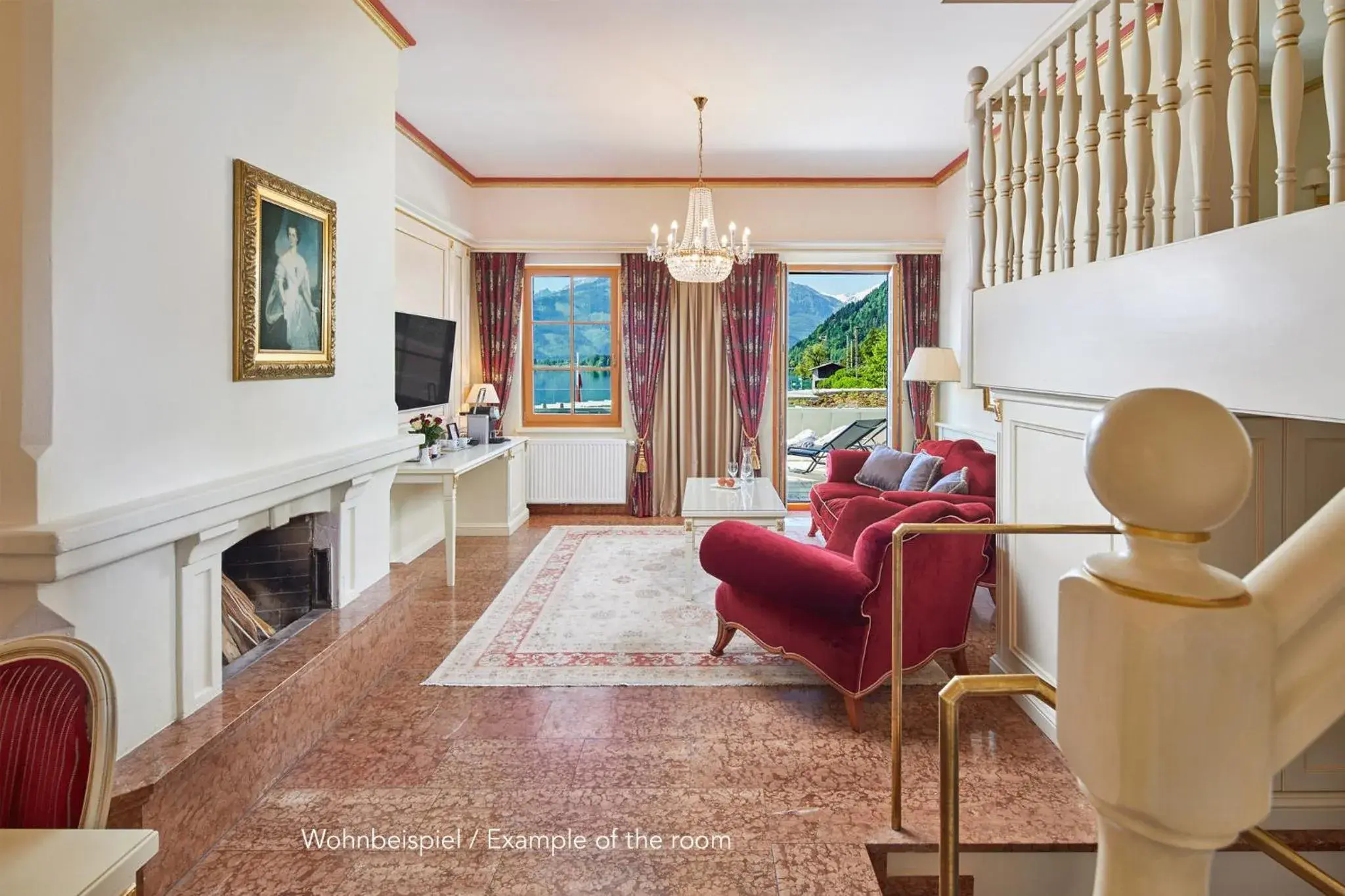 Photo of the whole room in Grand Hotel Zell am See Photo of the whole room in Grand Hotel Zell am See