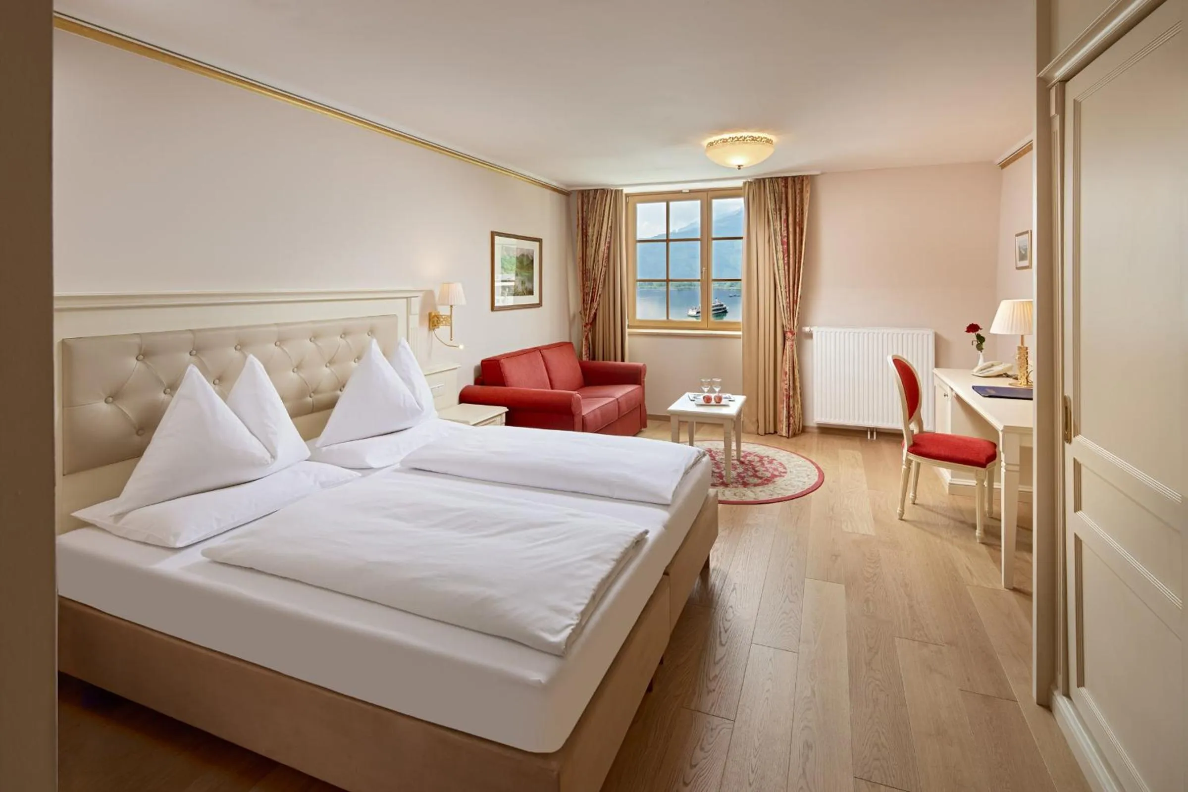 Photo of the whole room, Bed in Grand Hotel Zell am See
