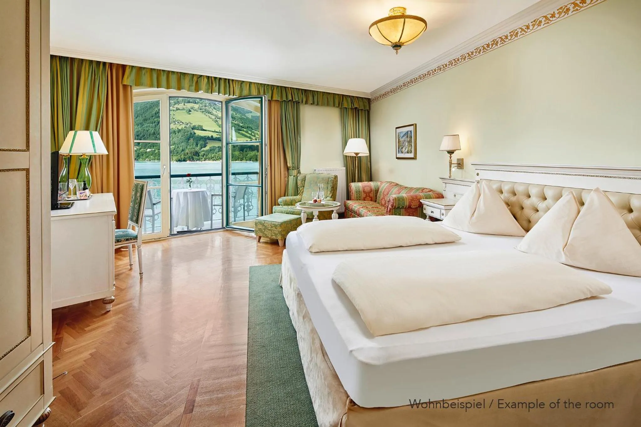 Photo of the whole room, Bed in Grand Hotel Zell am See