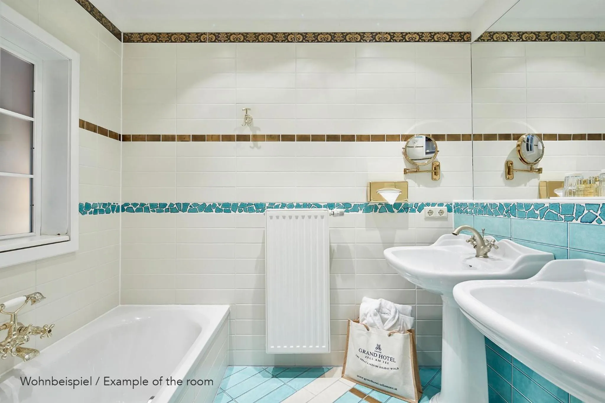 Bathroom in Grand Hotel Zell am See