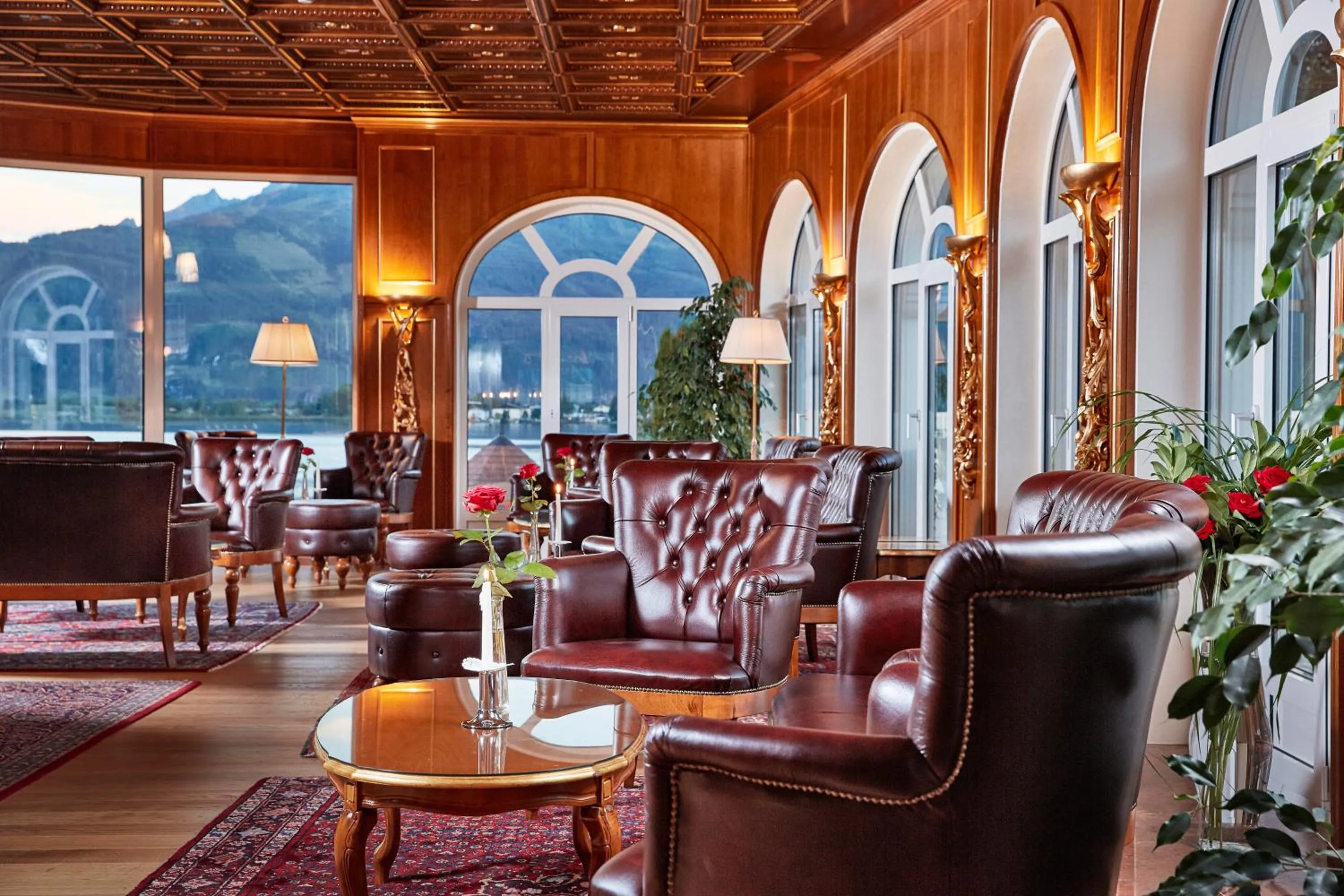 Lounge or bar in Grand Hotel Zell am See