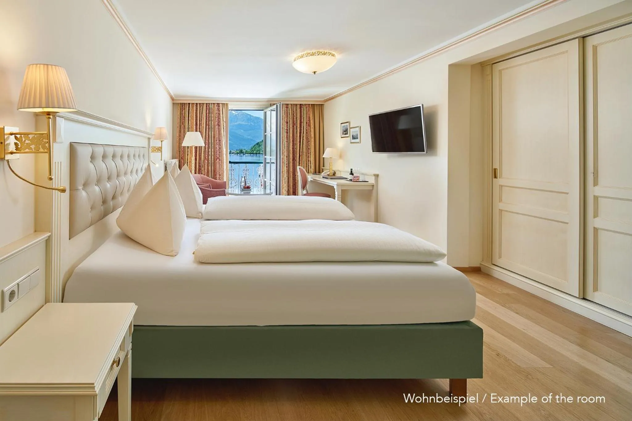 Photo of the whole room, Bed in Grand Hotel Zell am See