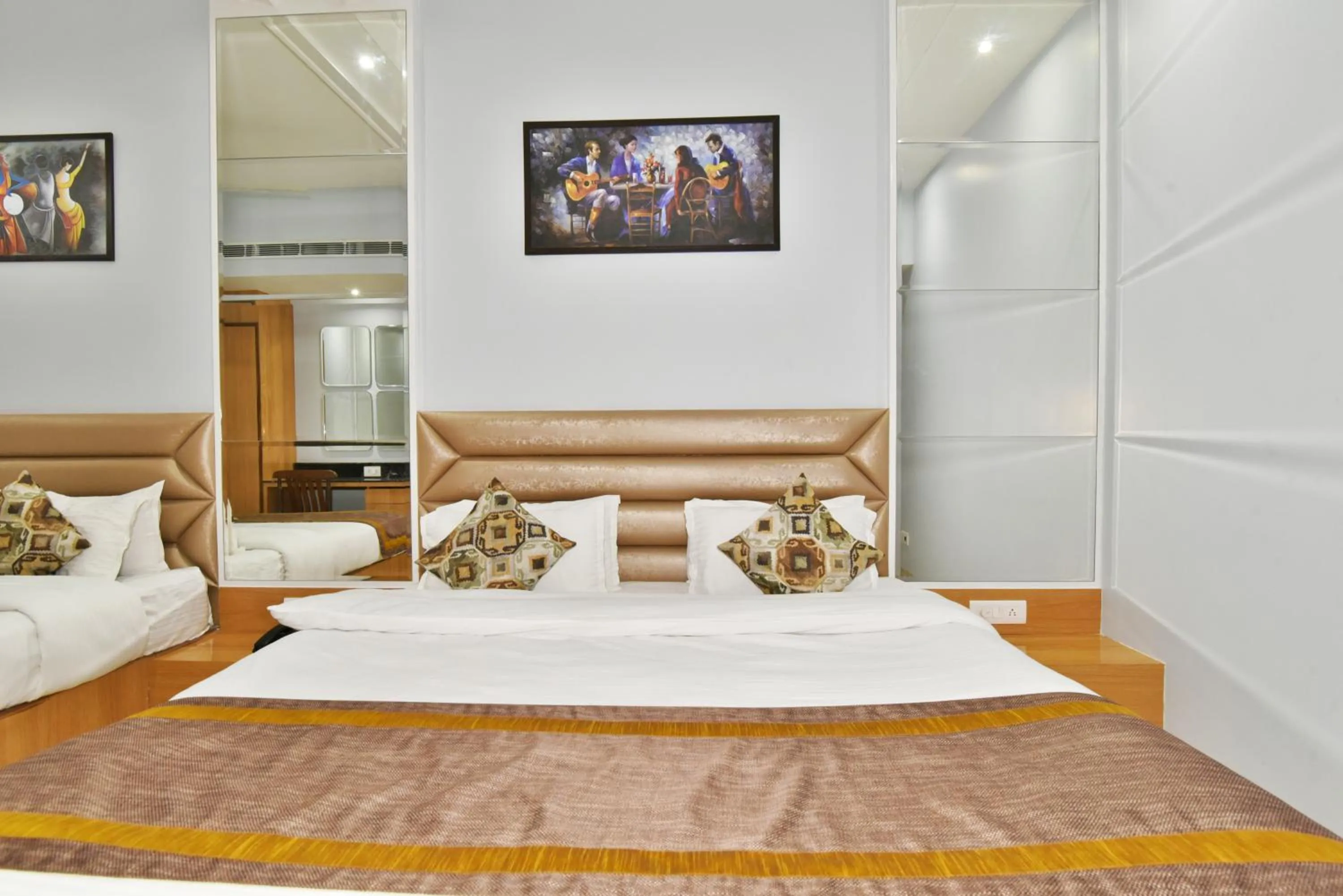 Bed in Hotel Vacation Inn