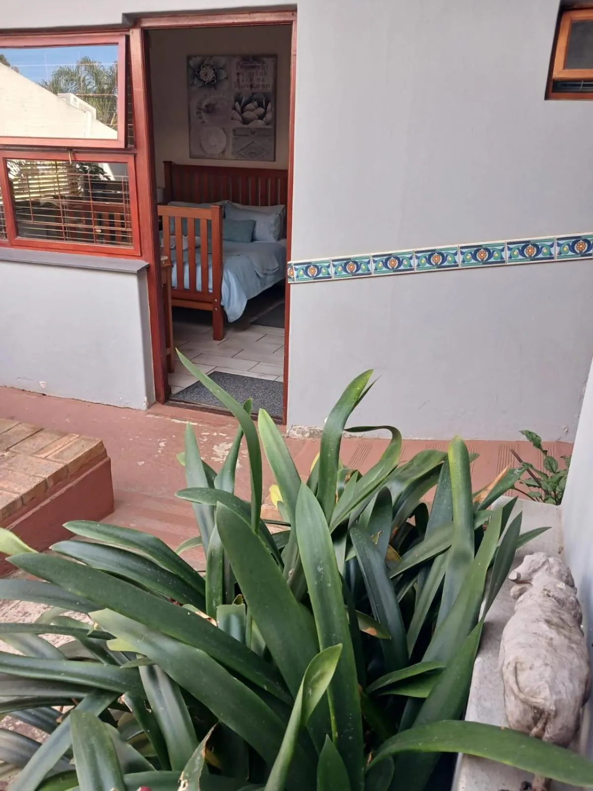 Garden view in AVIENTO Guesthouse