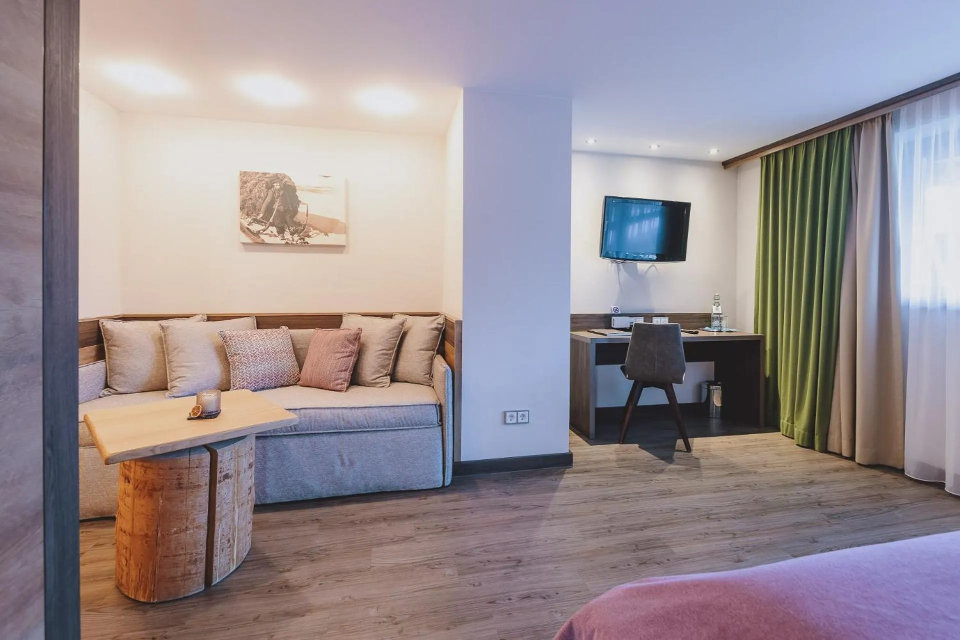 Bed in Hotel DIE SONNE