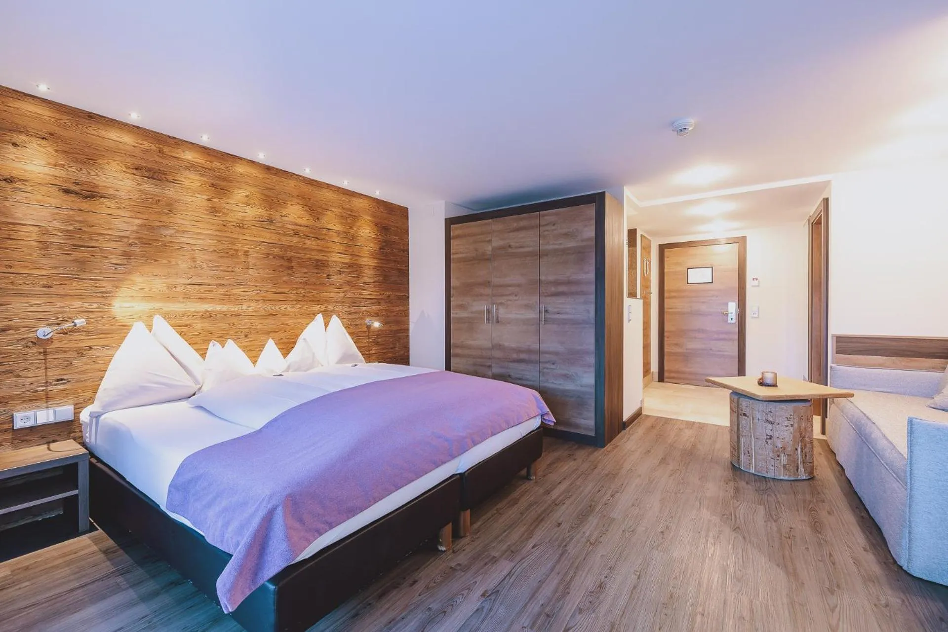 Bed in Hotel DIE SONNE