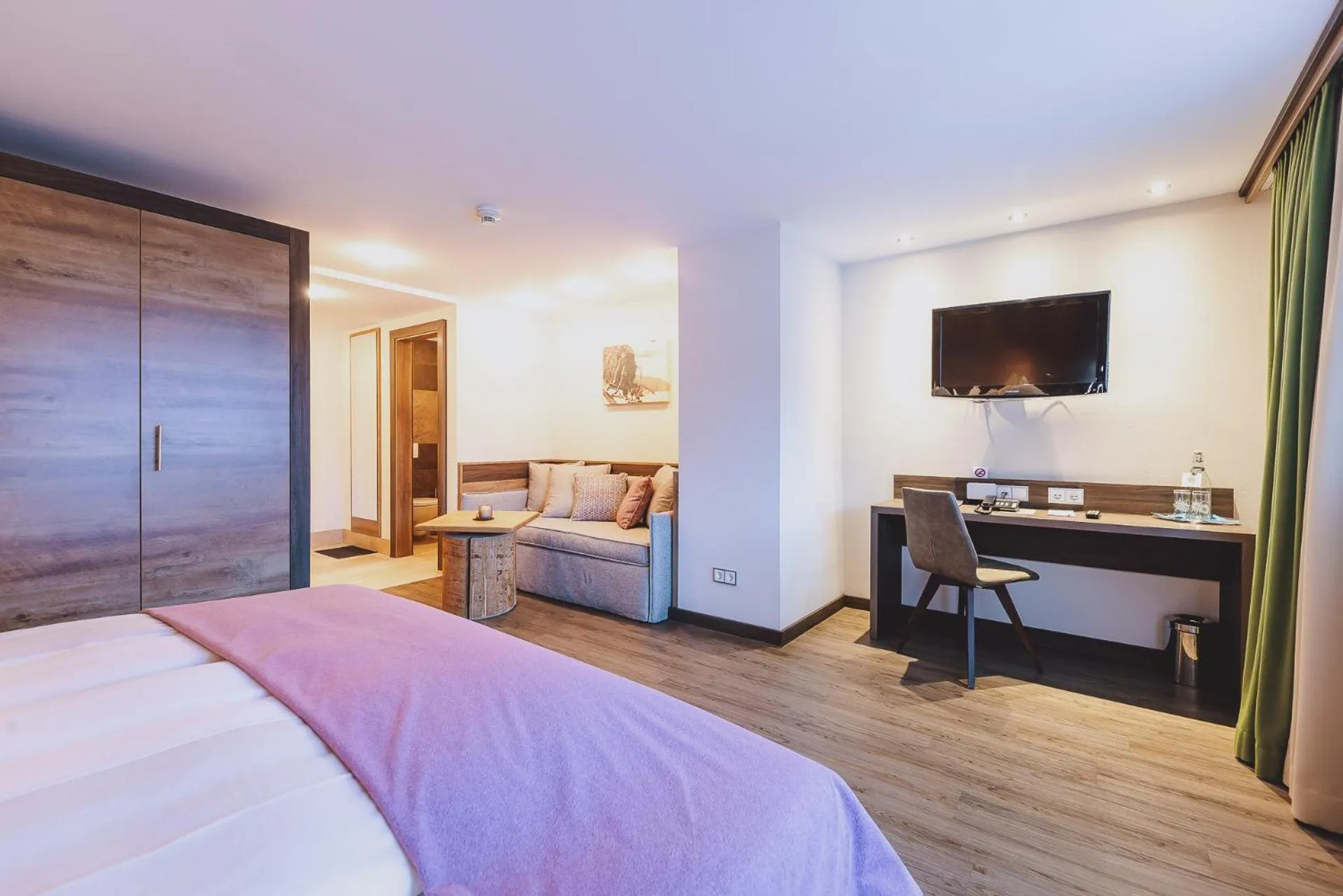 Bed in Hotel DIE SONNE