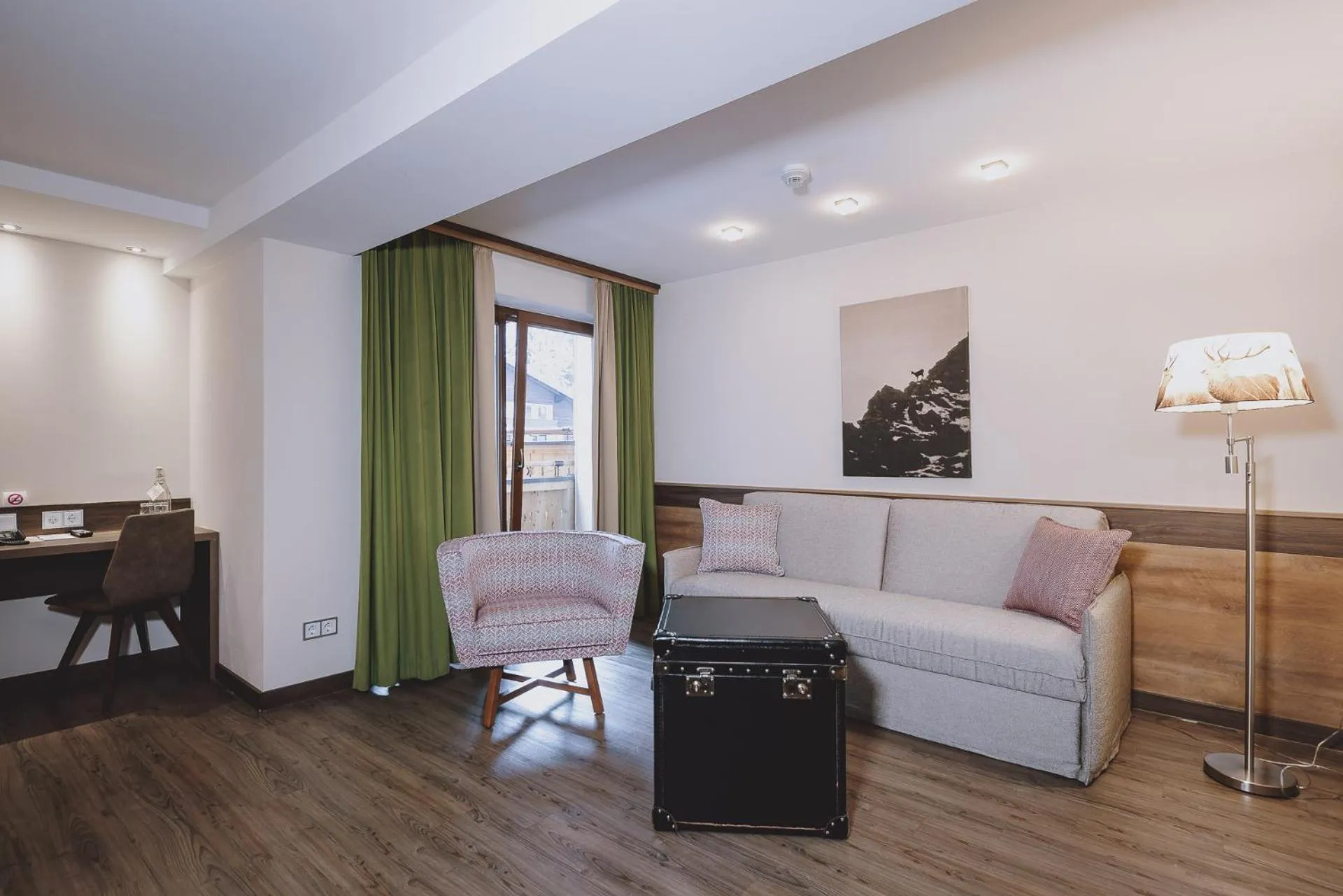 Living room in Hotel DIE SONNE