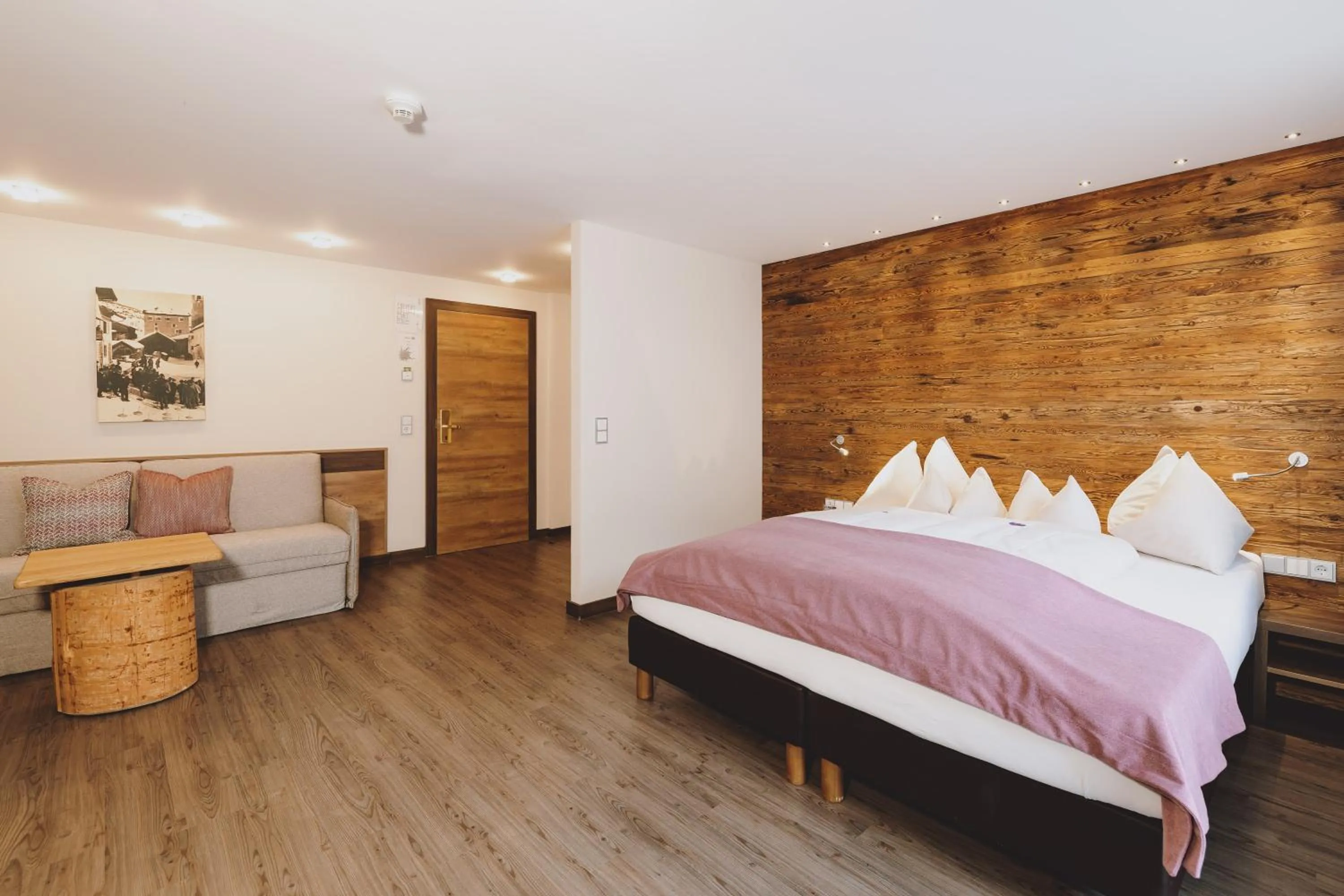 Bed in Hotel DIE SONNE