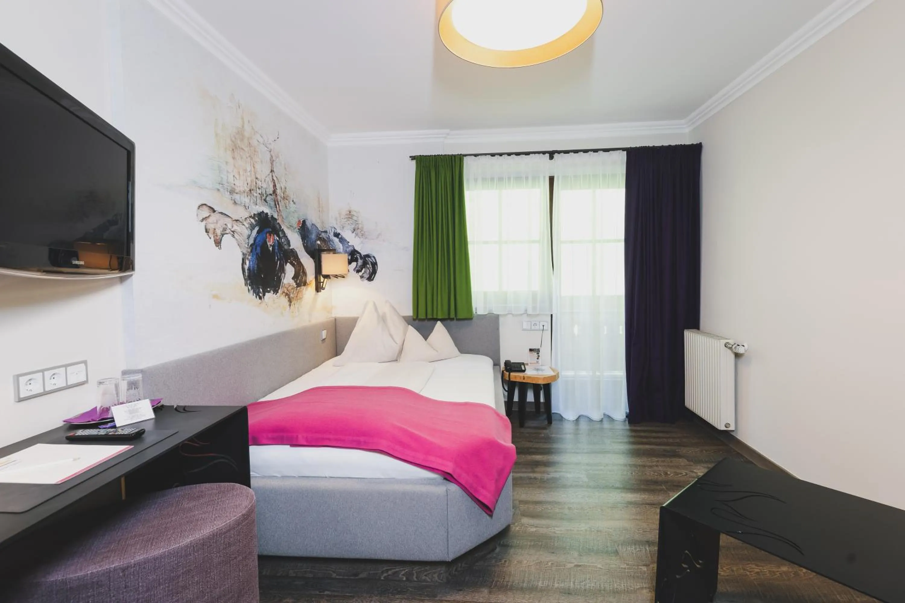 Photo of the whole room, Bed in Hotel DIE SONNE