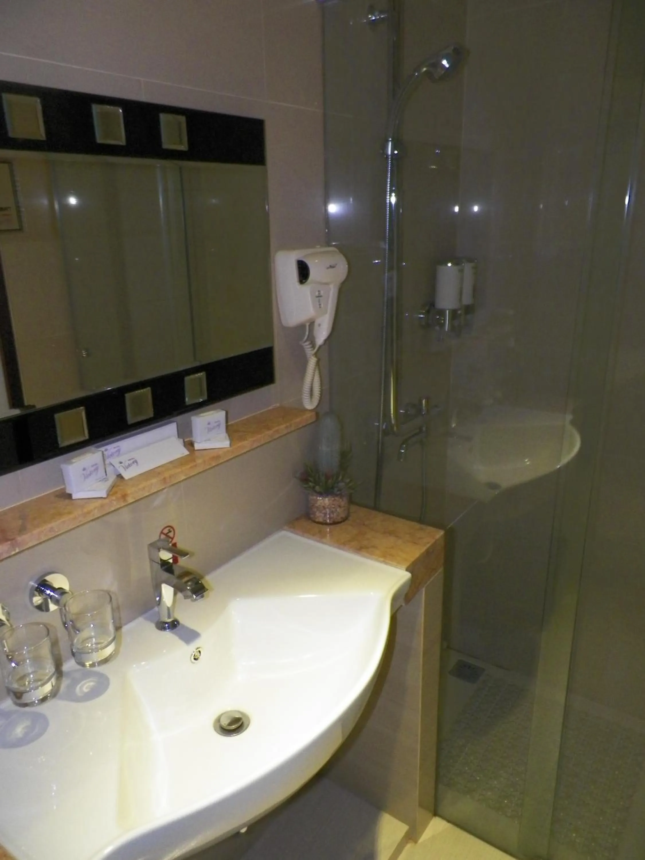 Shower in Hotel Victory Bandung