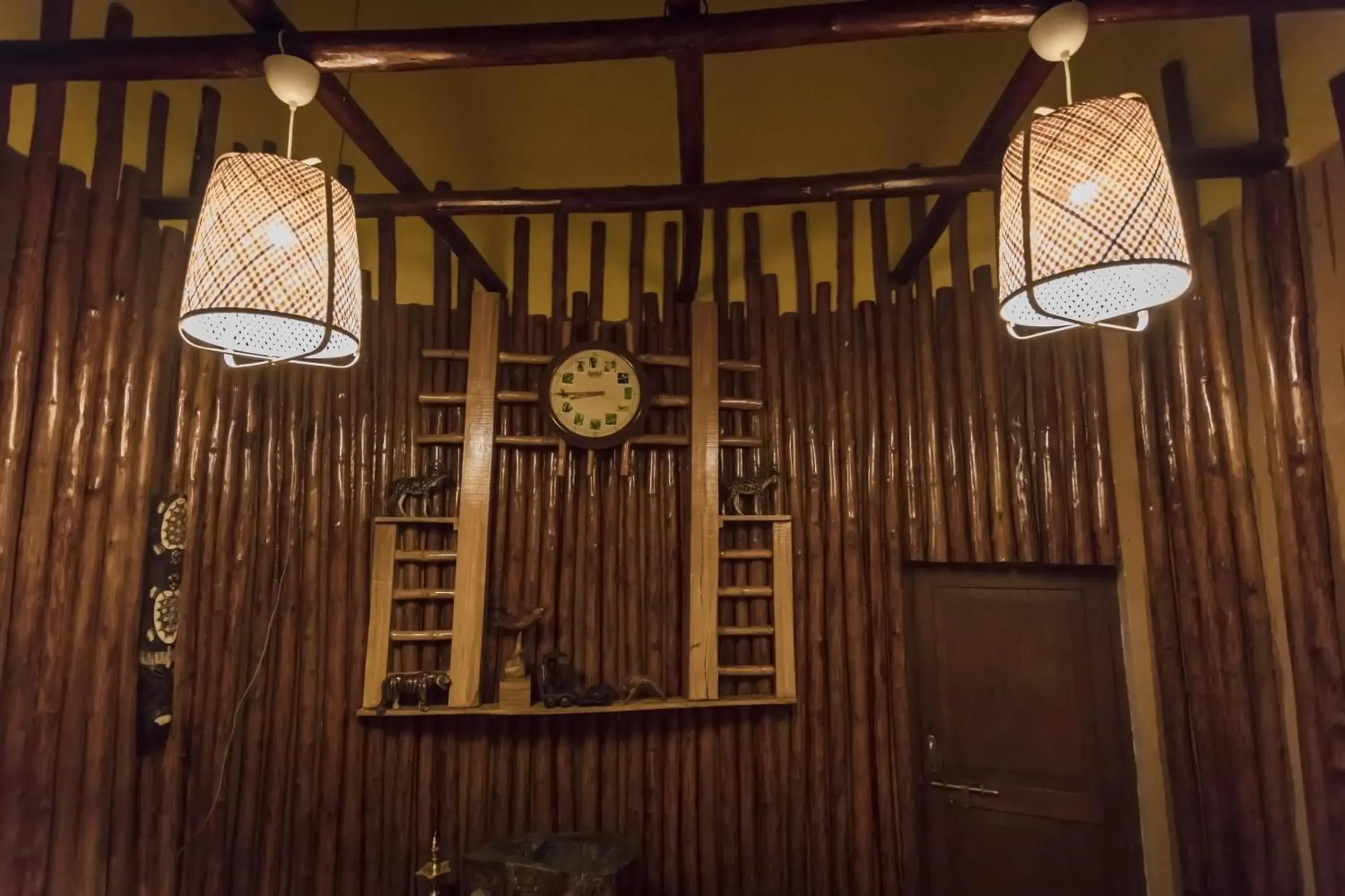 Facade/entrance in Pench Jungle Camp Facade/entrance in Pench Jungle Camp