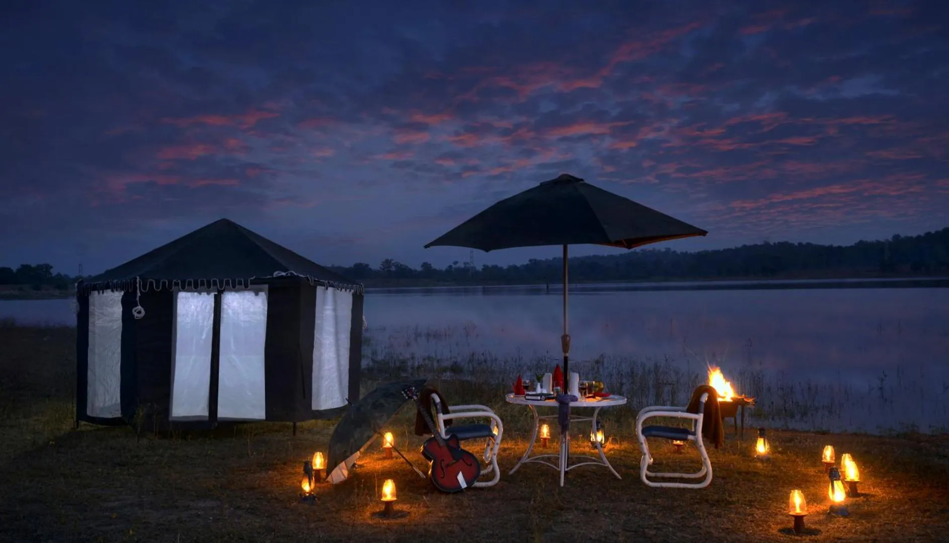 Restaurant/places to eat in Pench Jungle Camp