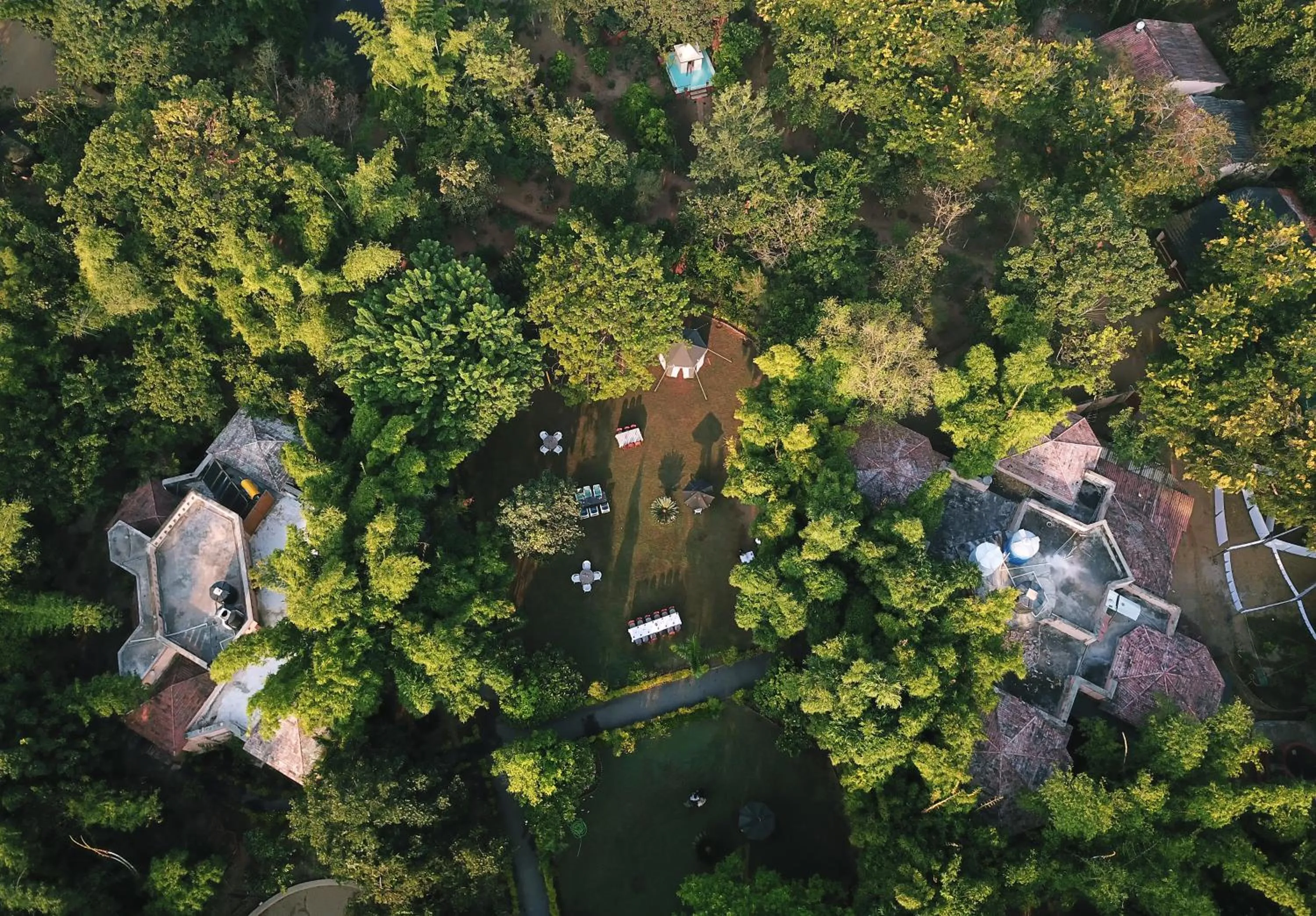 Property building in Pench Jungle Camp