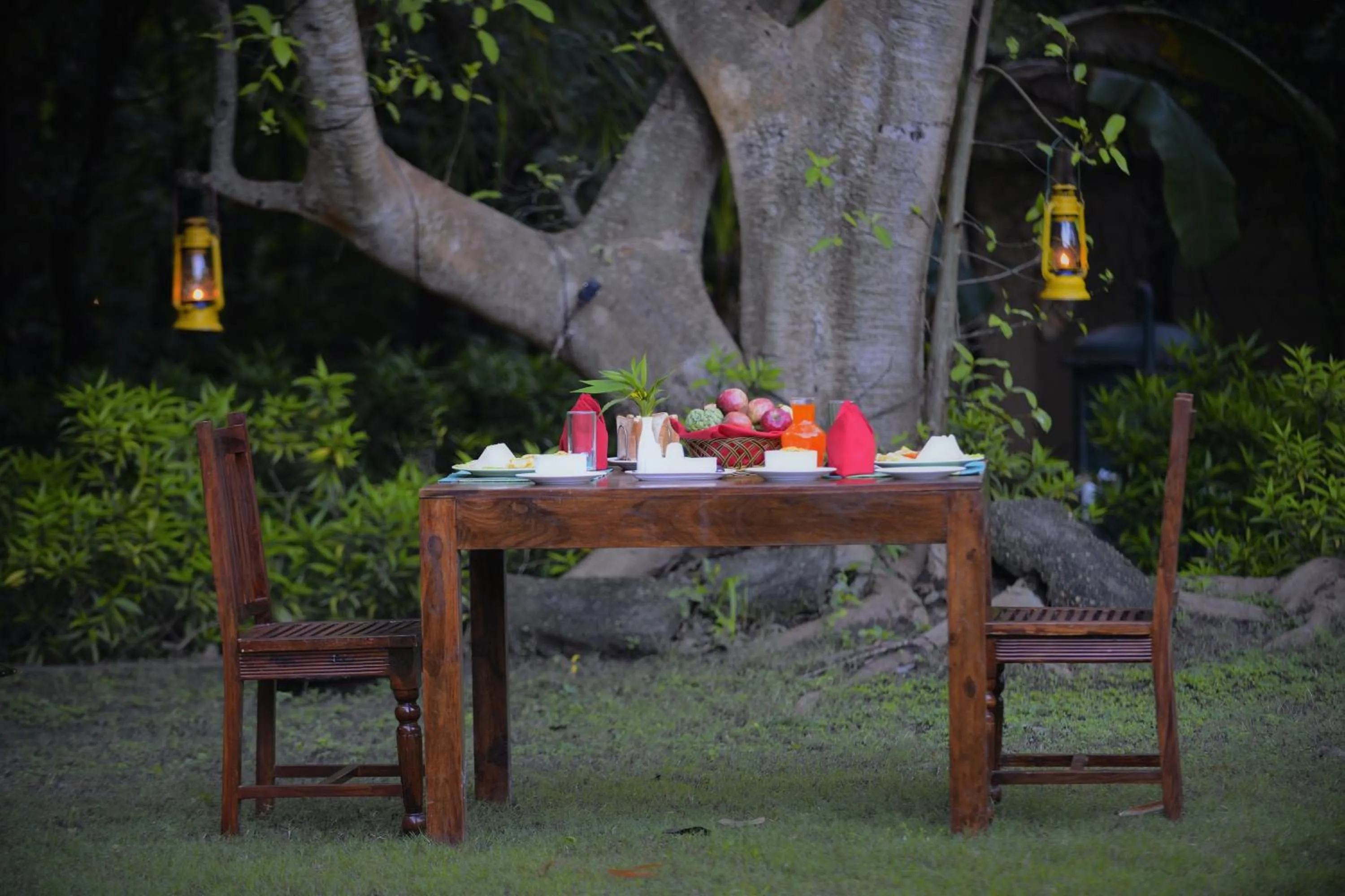 Restaurant/places to eat in Pench Jungle Camp