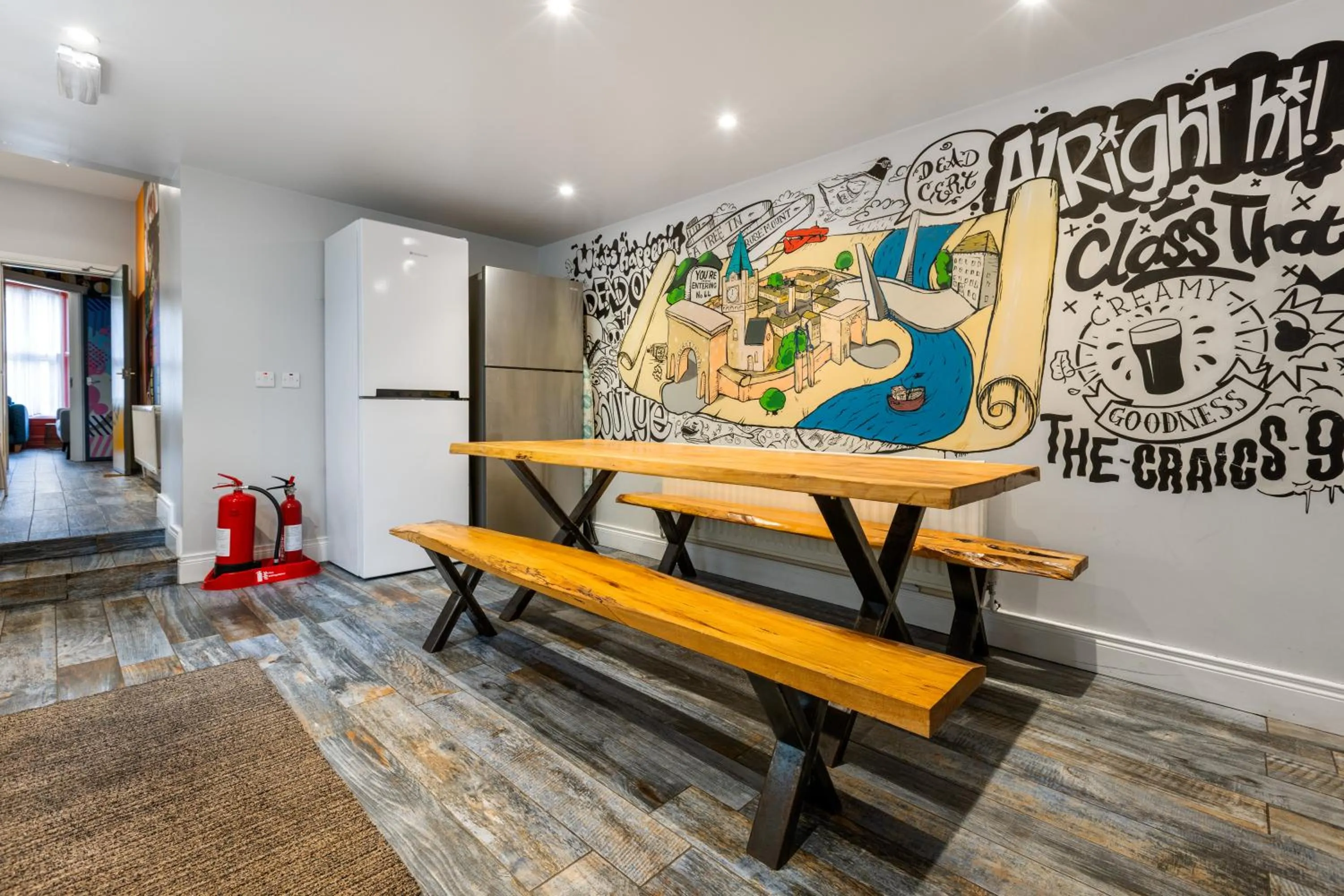 Dining area in 44 North