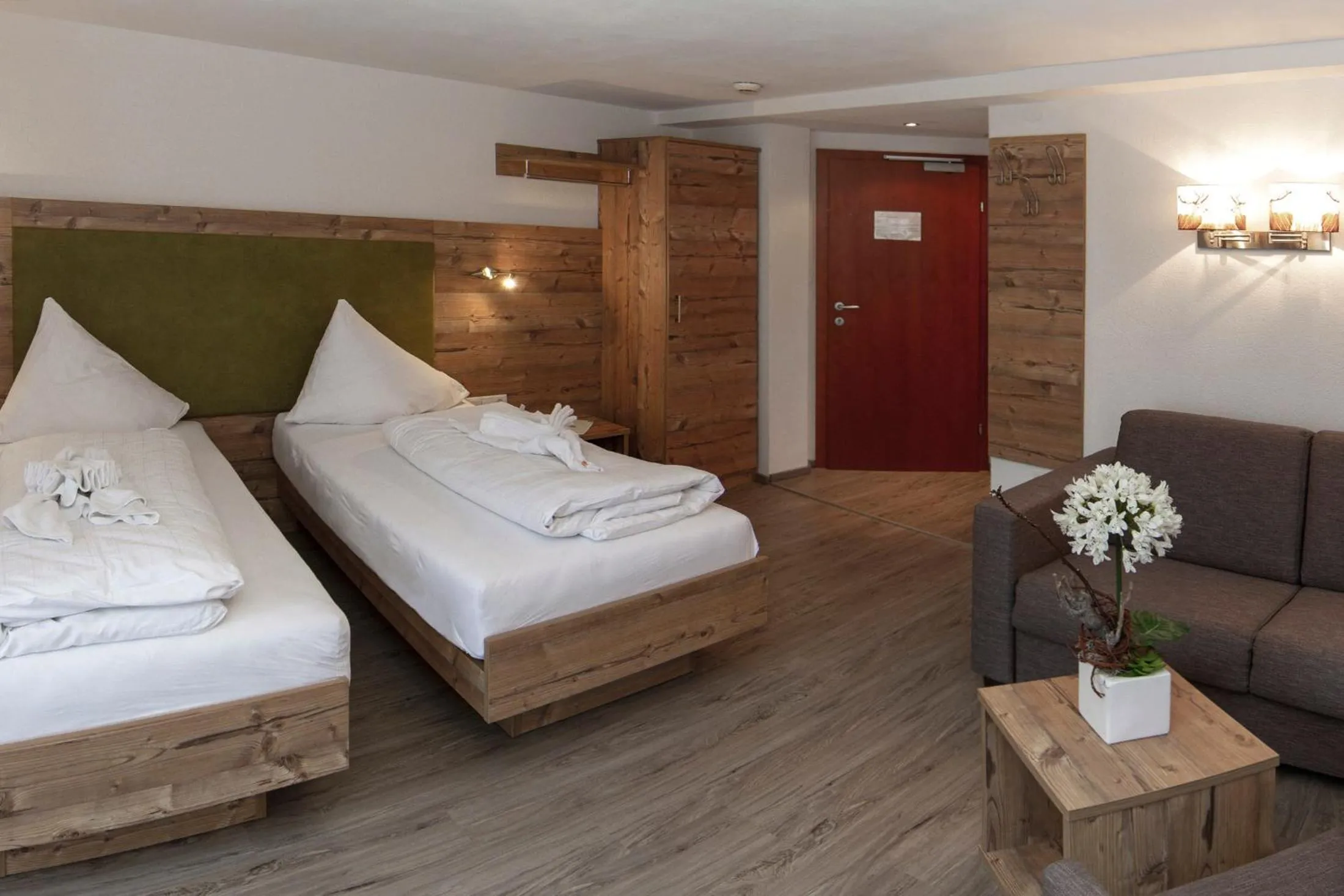 Photo of the whole room, Bed in Hotel Neuwirt