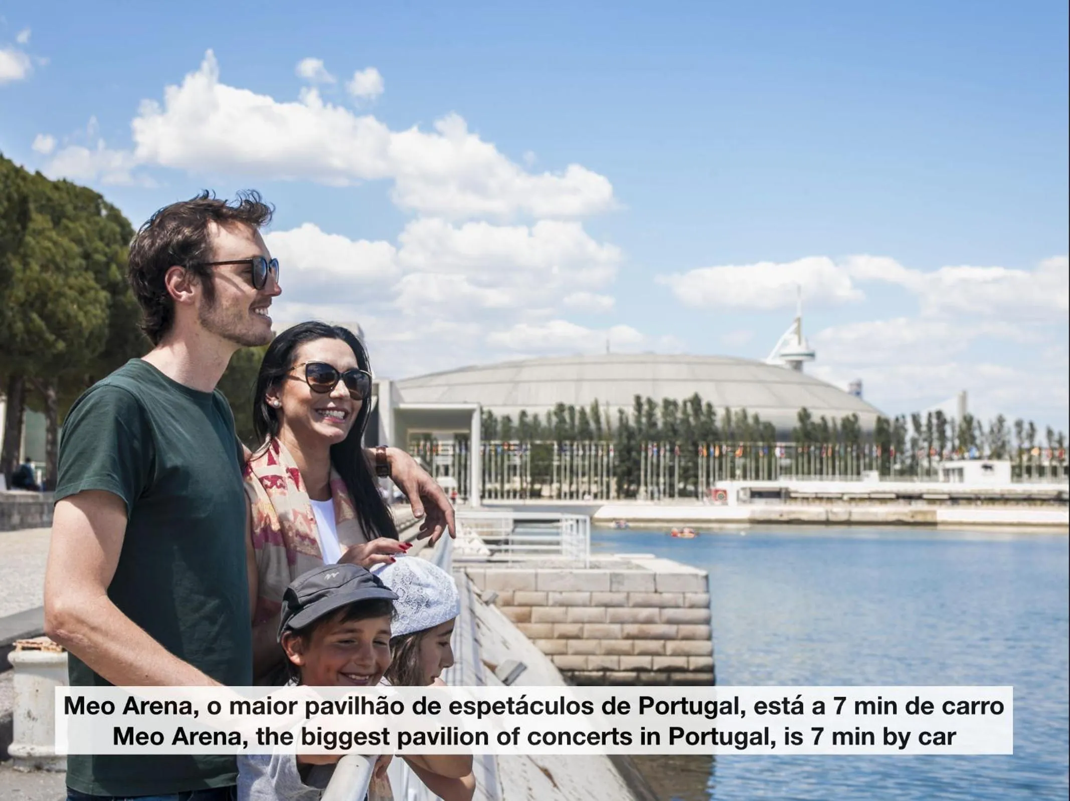 Nearby landmark in Oriente Rio Apartments by APT IIN - Parque das Nações