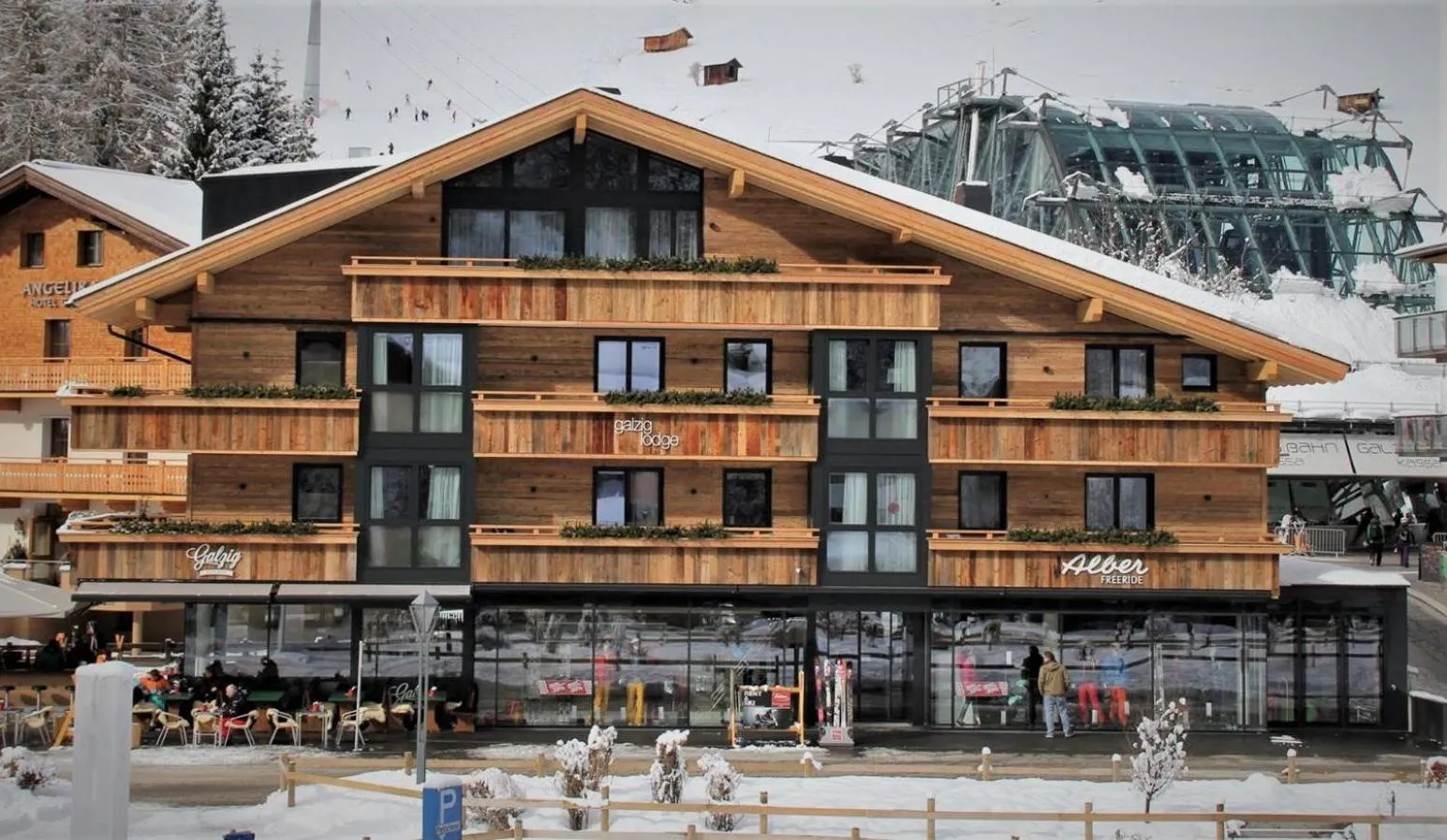 Property building in Galzig Lodge