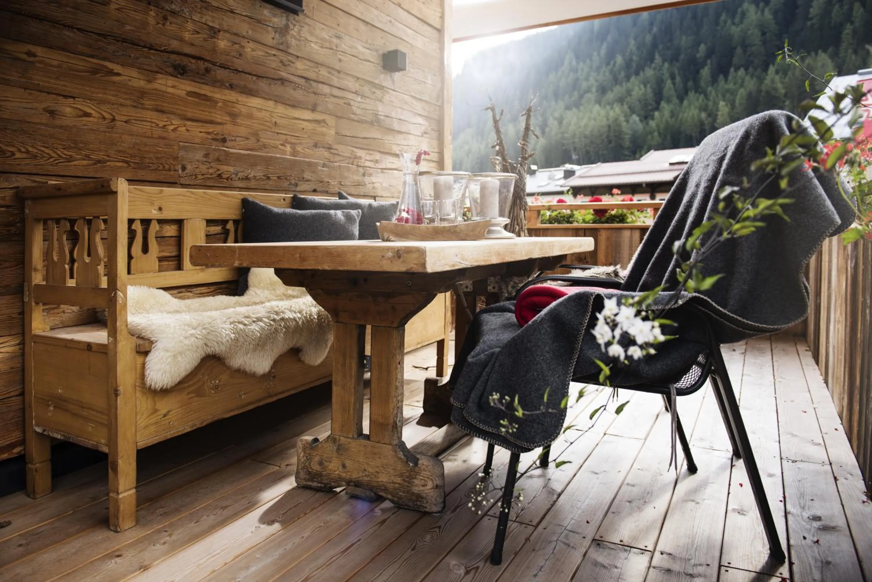 Living room in Galzig Lodge