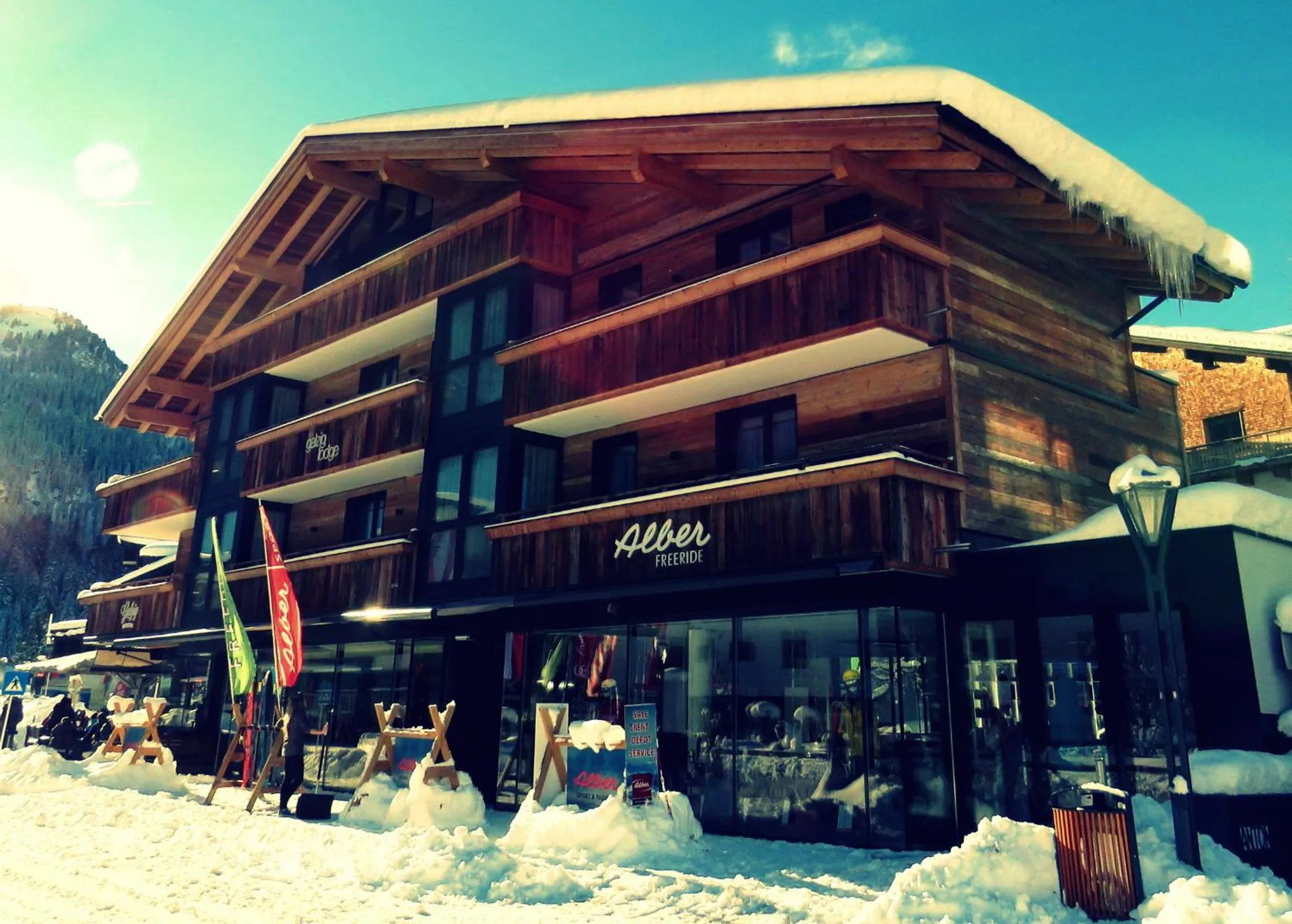 Property building in Galzig Lodge