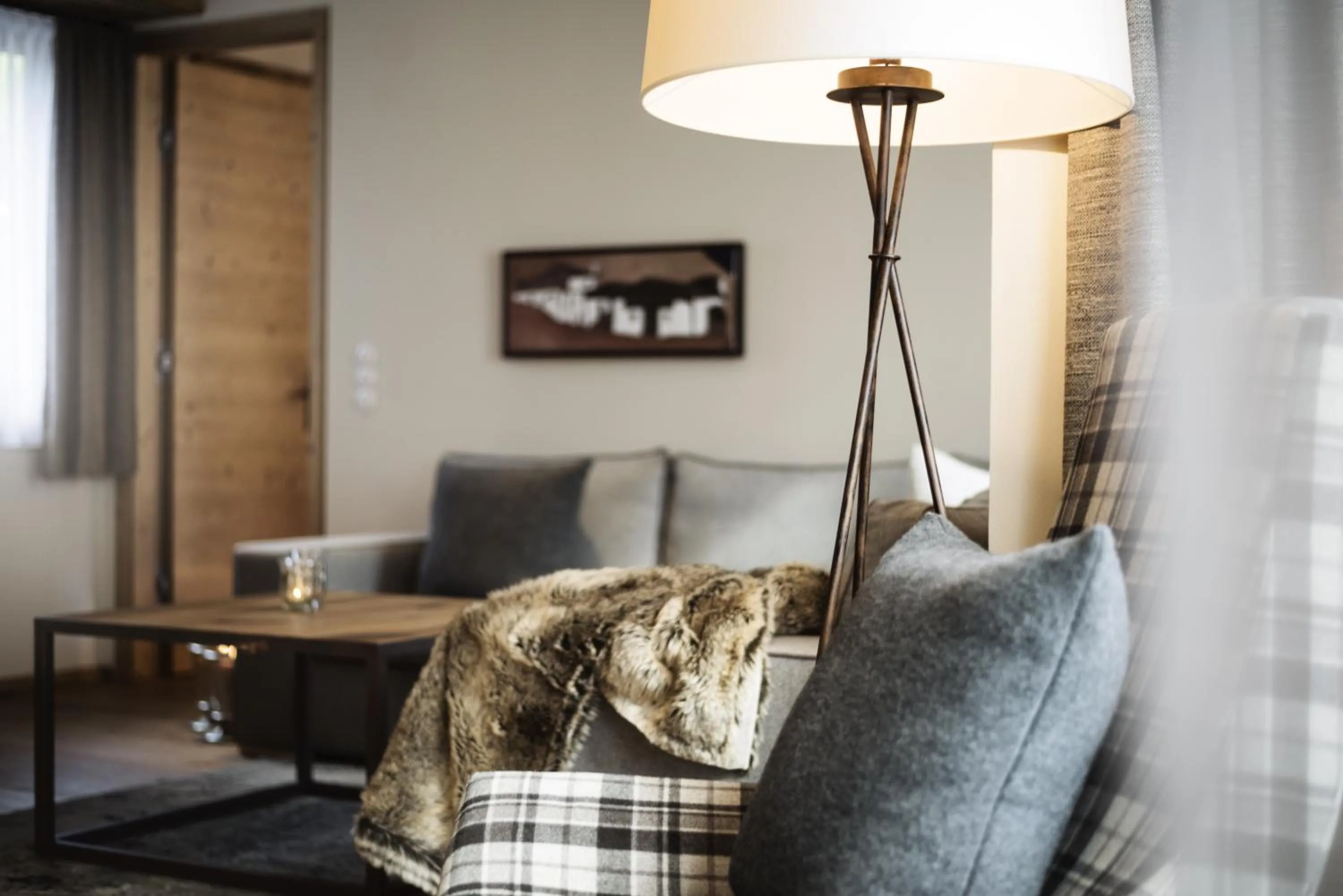 Living room in Galzig Lodge