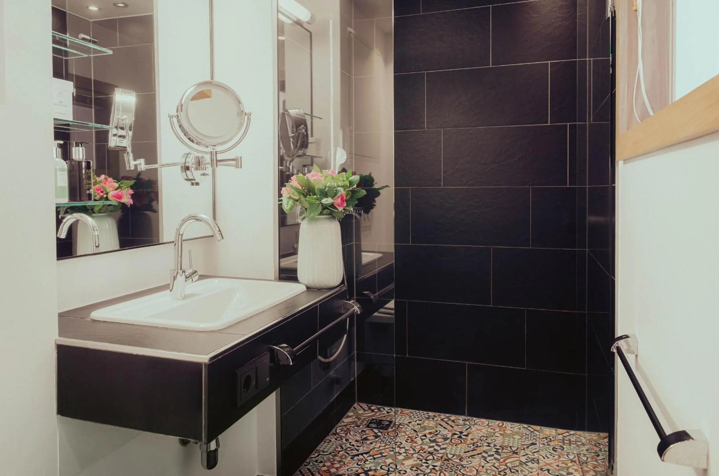 Bathroom in Romantik Spa Hotel Elixhauser Wirt