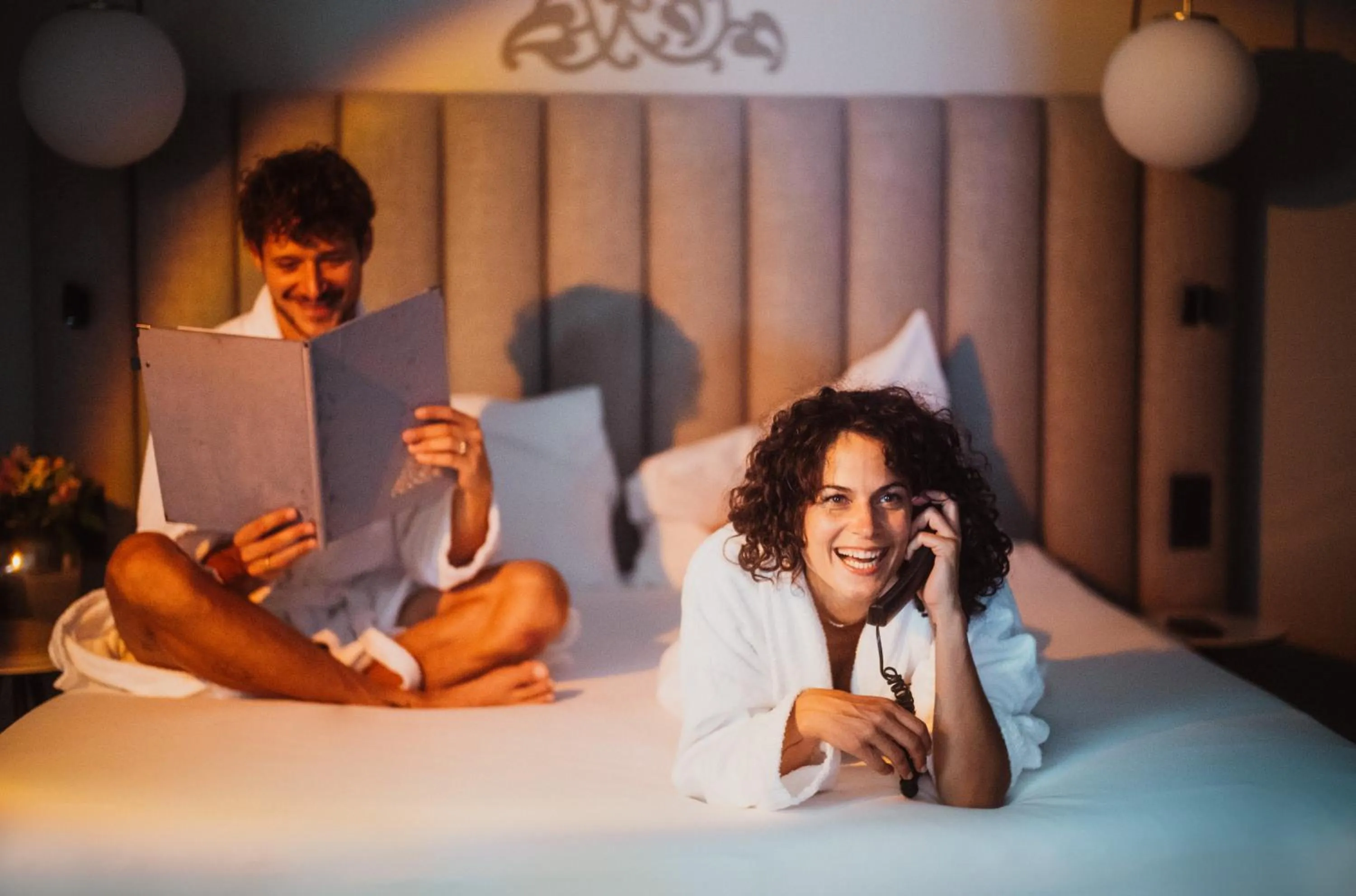 Bedroom, Bed in Romantik Spa Hotel Elixhauser Wirt