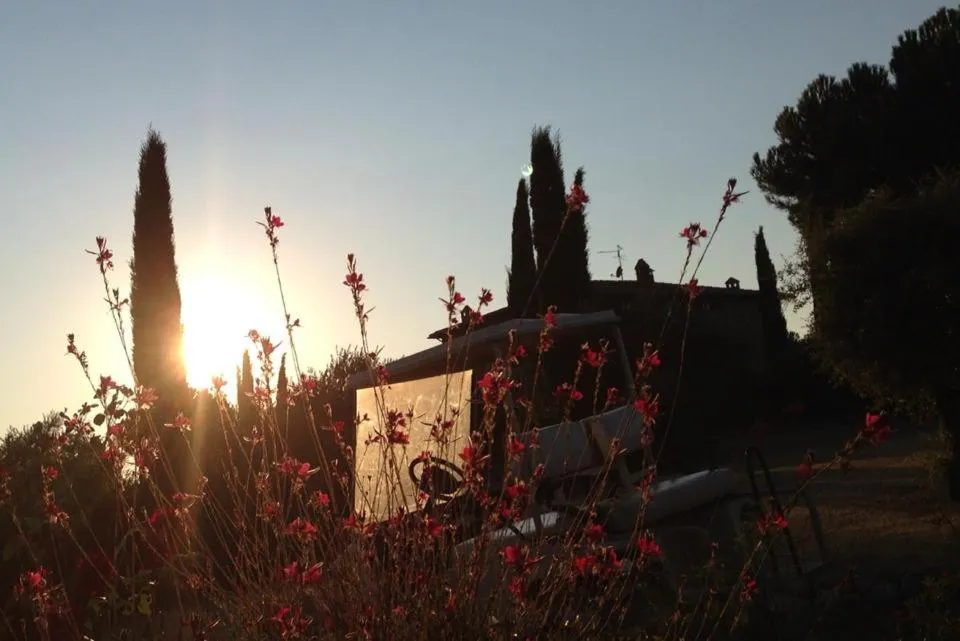 Sunset in Agriturismo Cavalierino