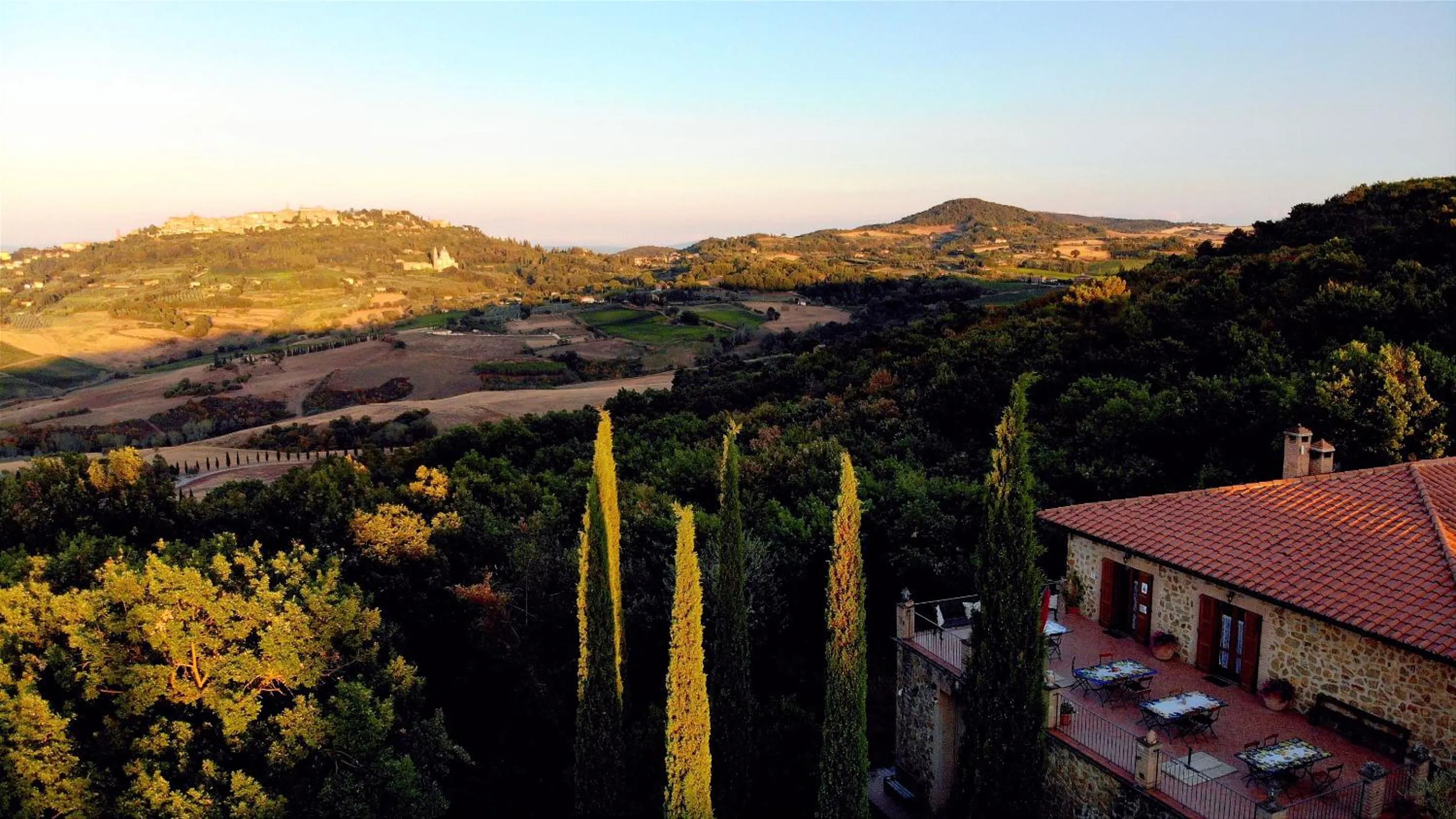 Bird's eye view in Agriturismo Cavalierino