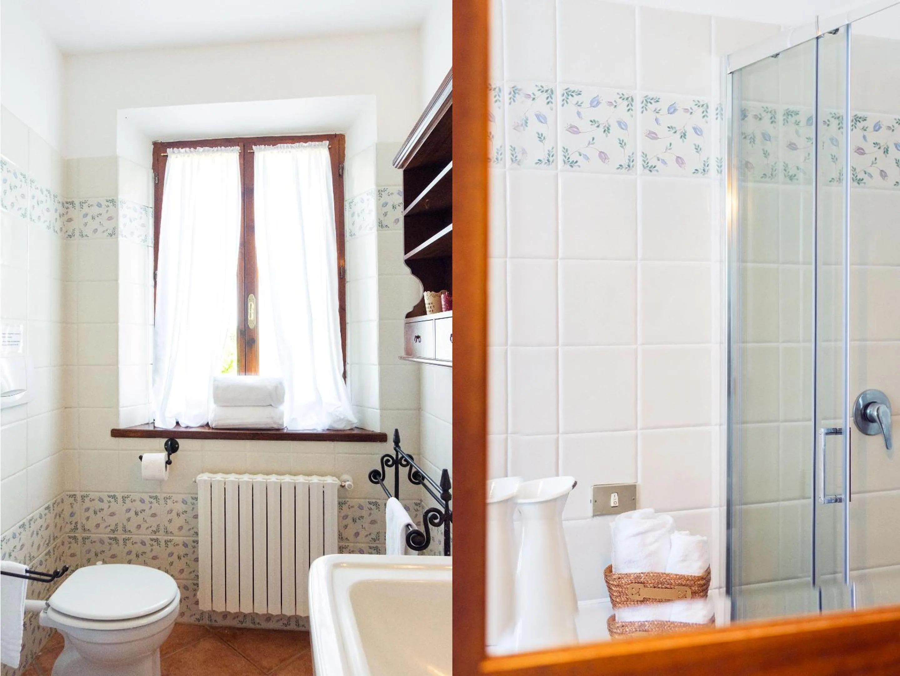 Bathroom in Agriturismo Cavalierino