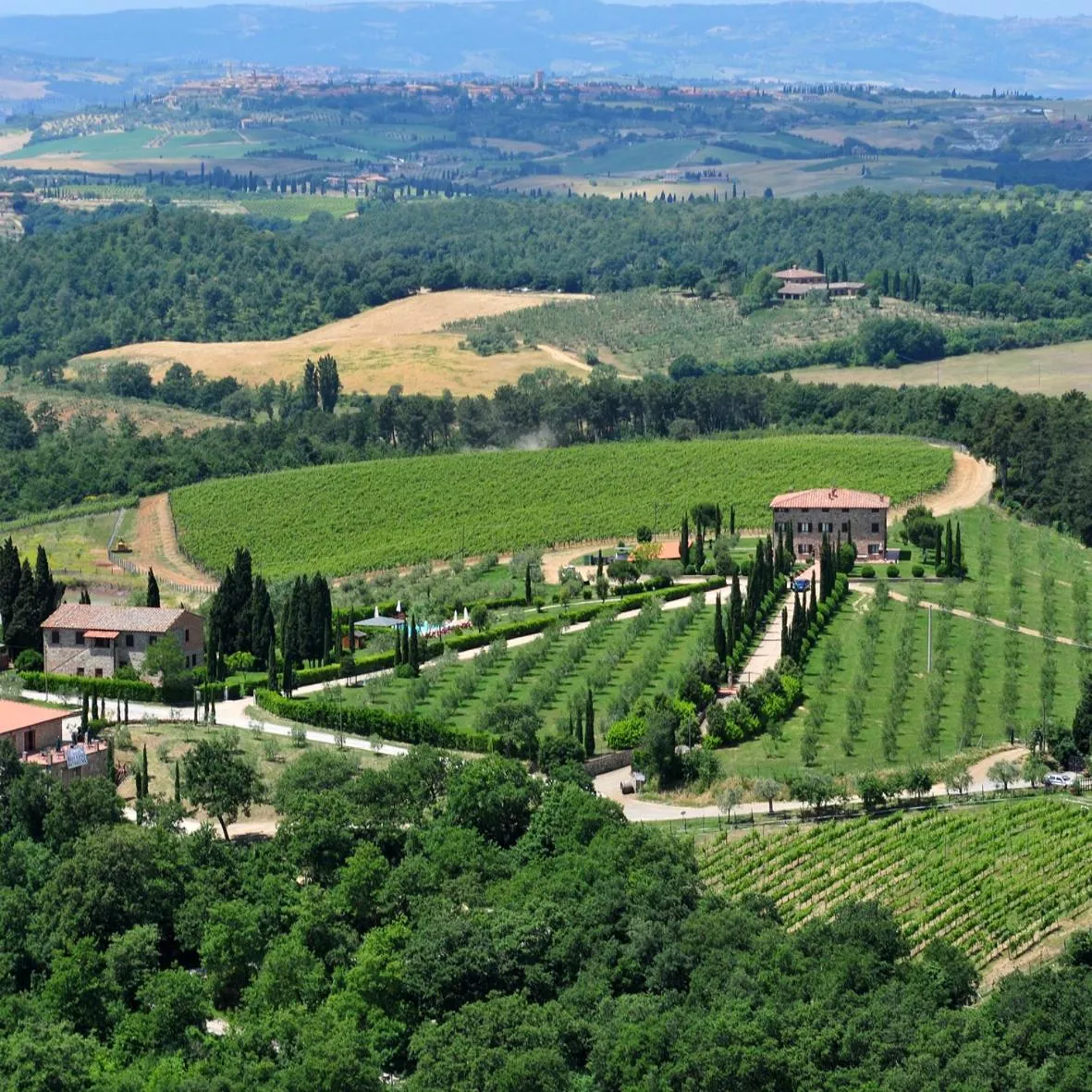 Bird's eye view in Agriturismo Cavalierino