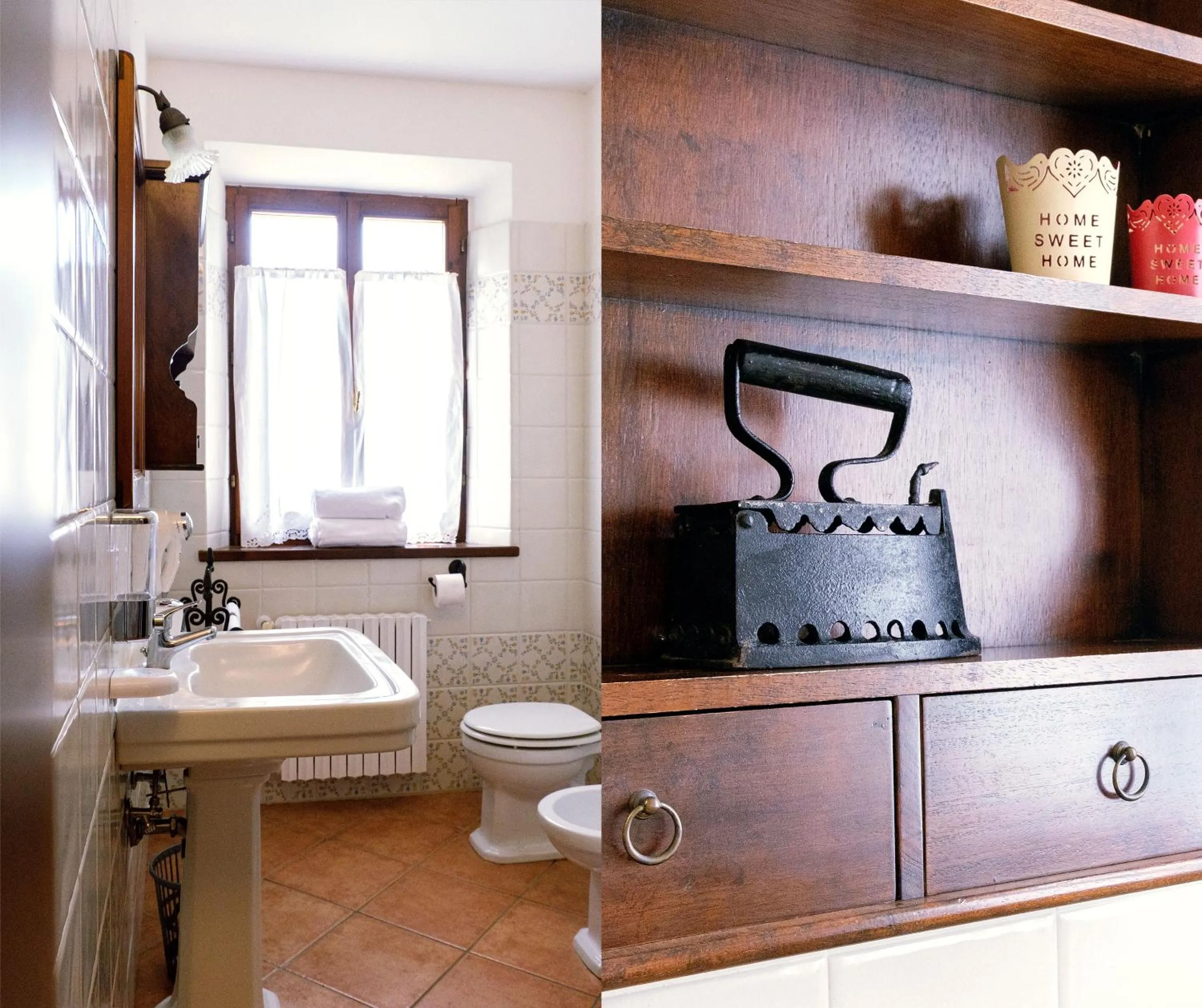 Bathroom in Agriturismo Cavalierino