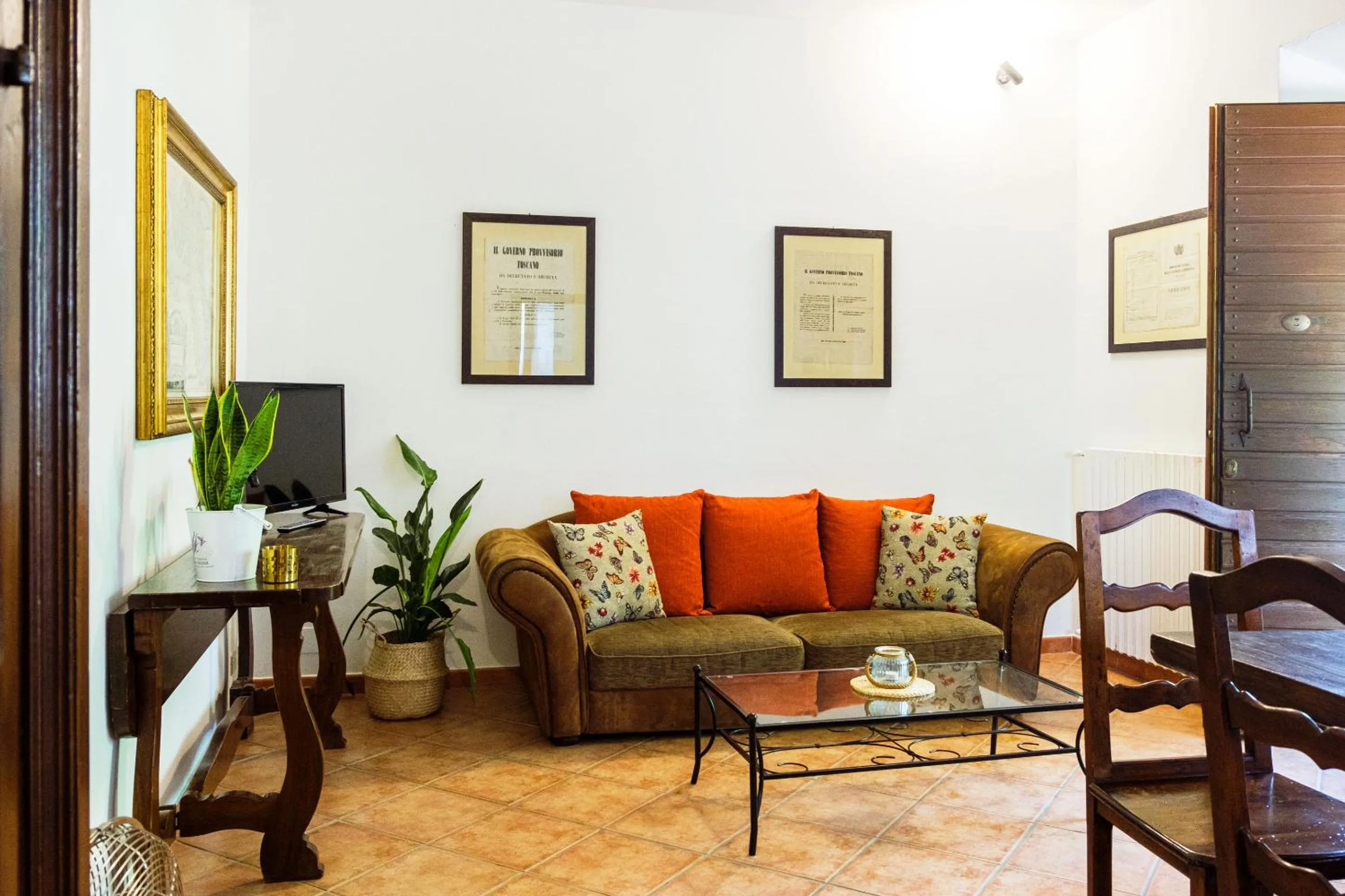 Living room in Agriturismo Cavalierino