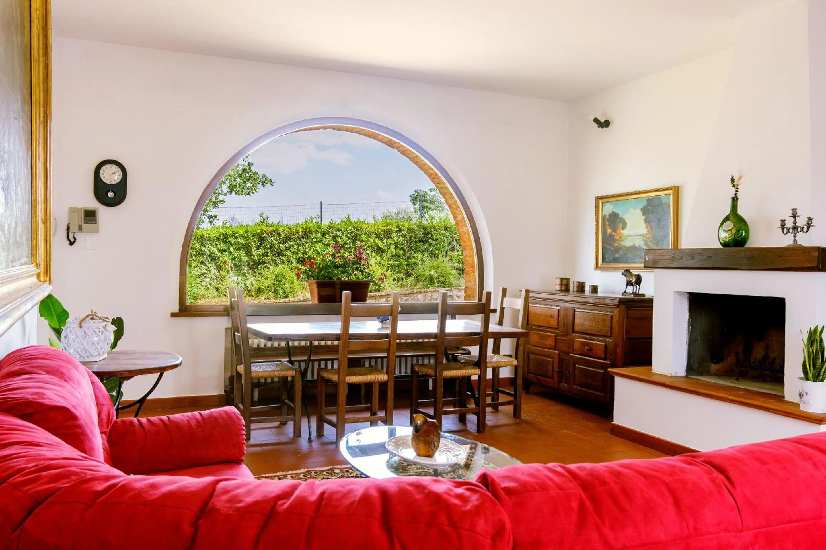 Living room in Agriturismo Cavalierino