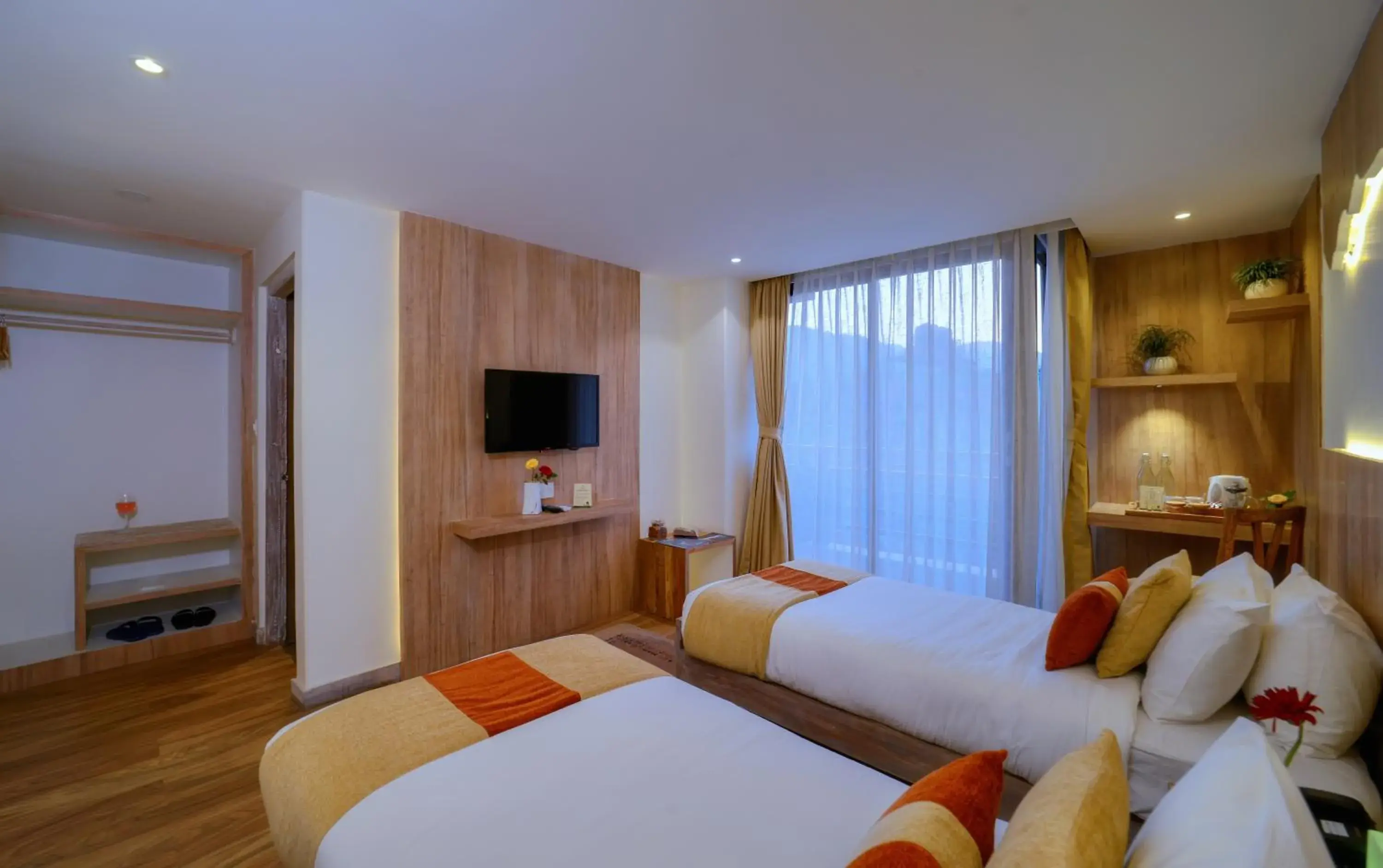 Photo of the whole room, Bed in Aabas Pokhara by Barahi Hospitality Photo of the whole room, Bed in Aabas Pokhara by Barahi Hospitality