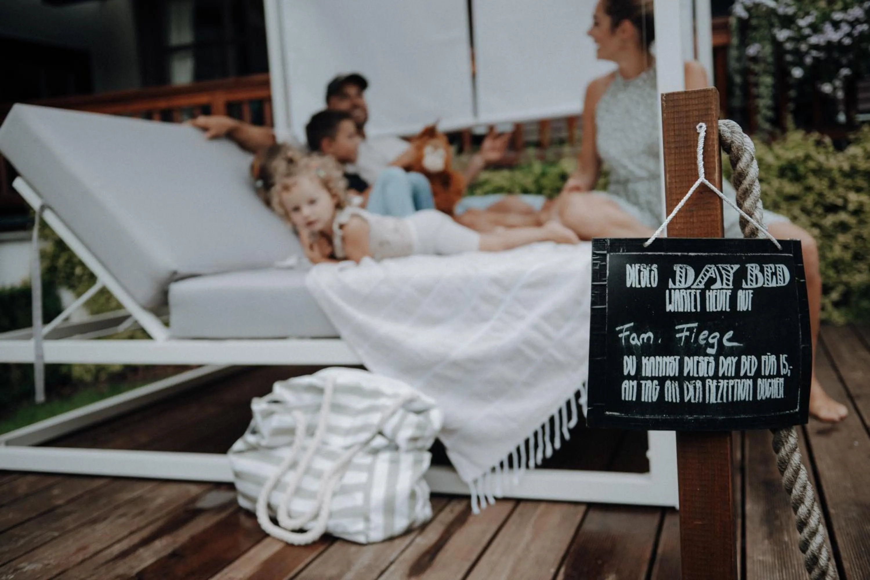 sunbed in Gut Wenghof - Family Resort Werfenweng